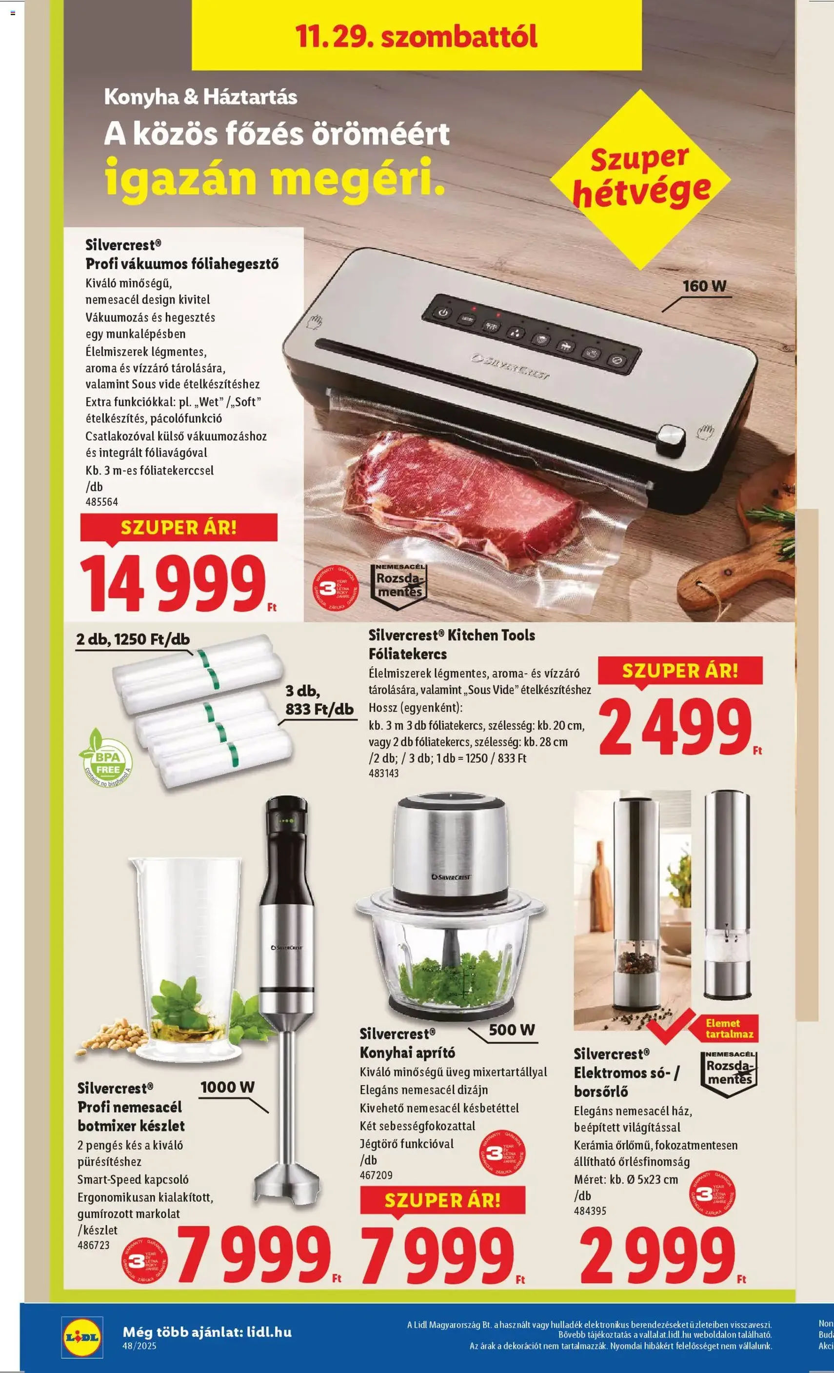 Lidl Akciós újság - 2025.11.27. érvényes szórólap 44 oldal 68 oldalból