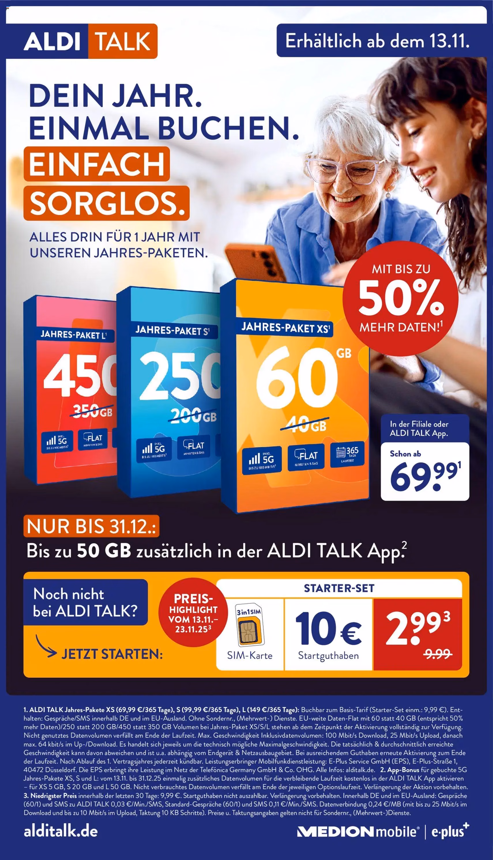 Aldi Prospekt - Gültiger Prospekt ab 17.11.2025, Seite 45 von insgesamt 50