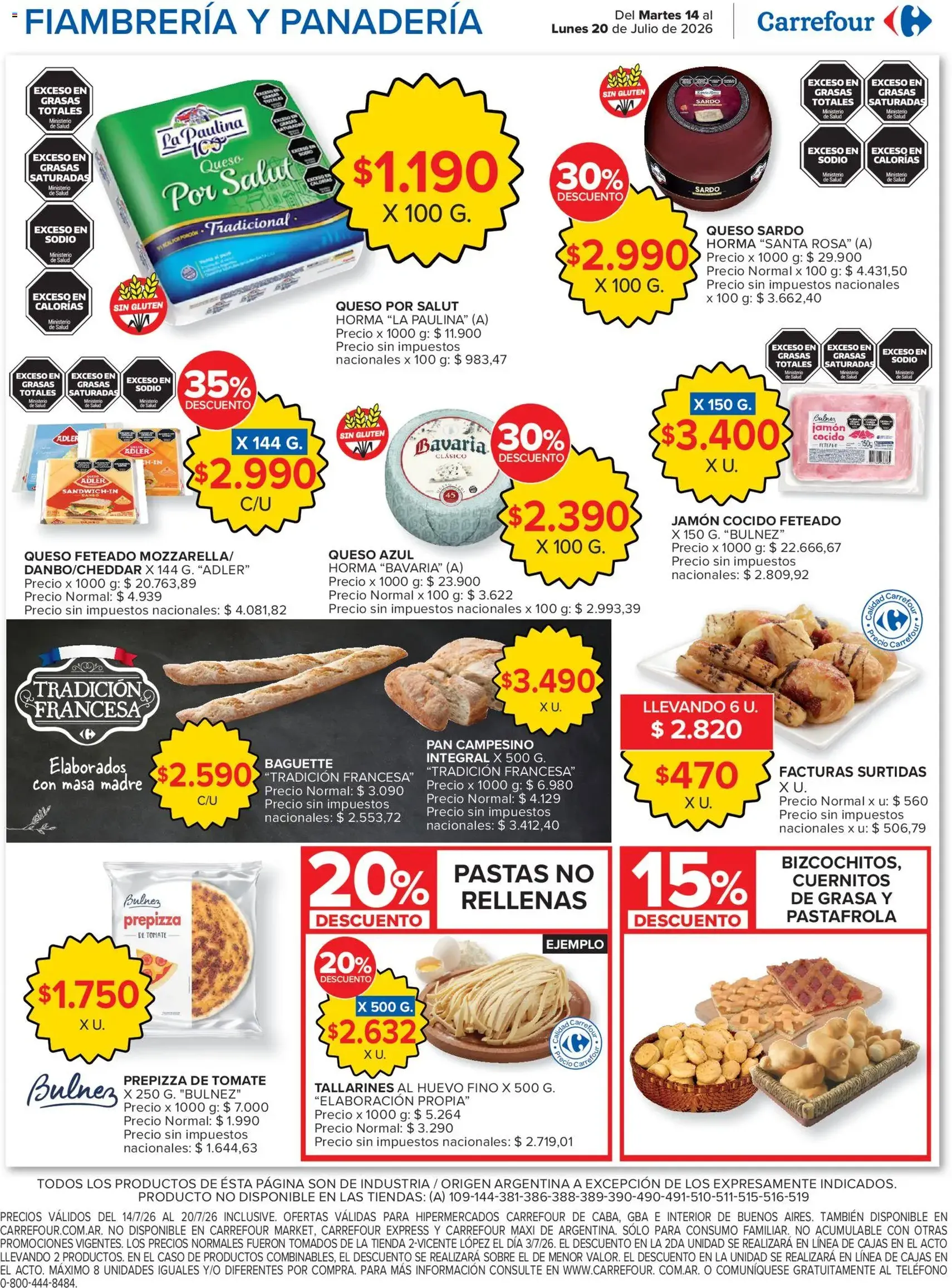 Carrefour ofertas - folleto válido desde 14/07/2026 página 13 de 33