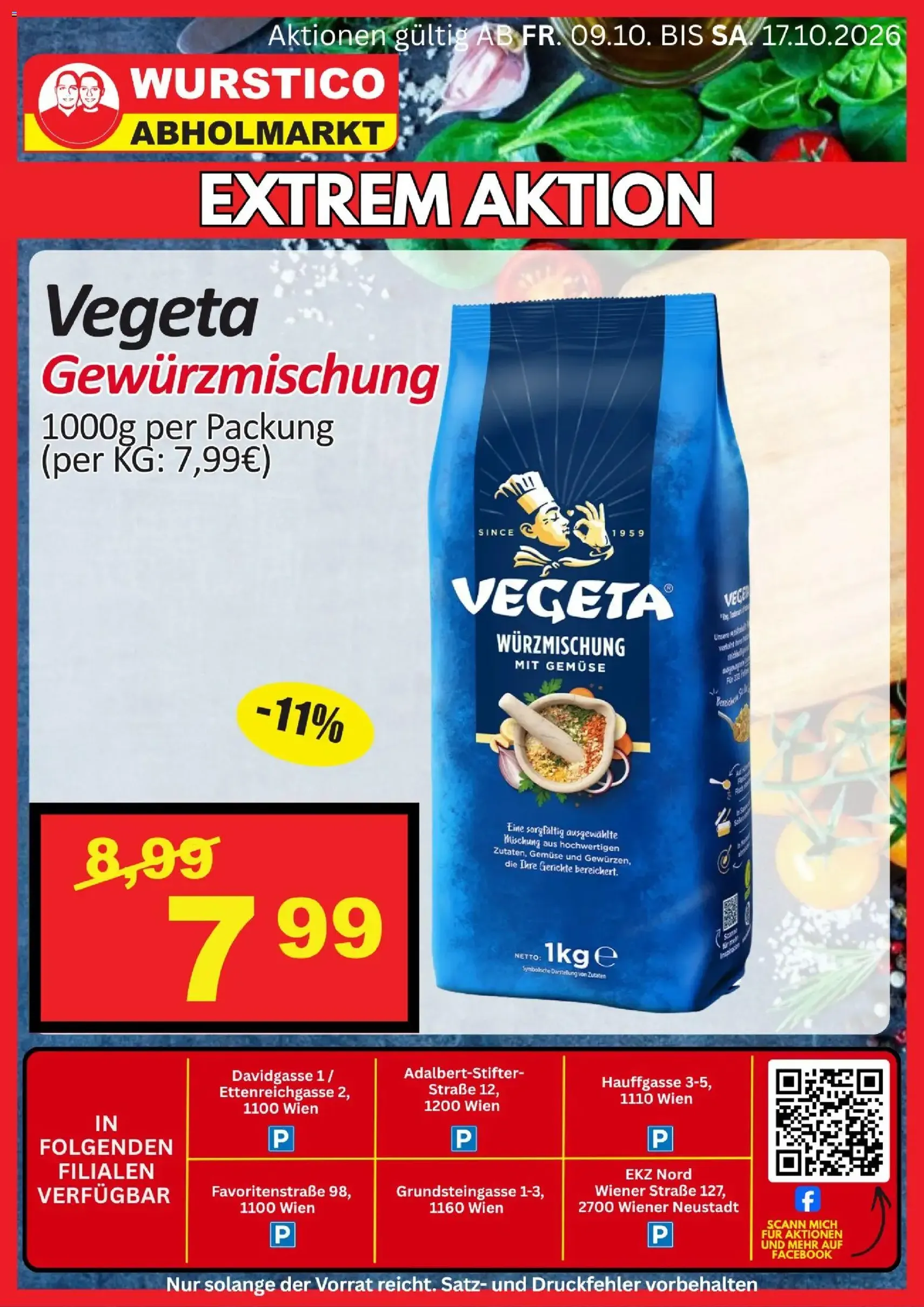 Wurstico Abholmarkt Flugblatt - Gültiger Prospekt ab 15.10.2026, Seite 4 von insgesamt 7