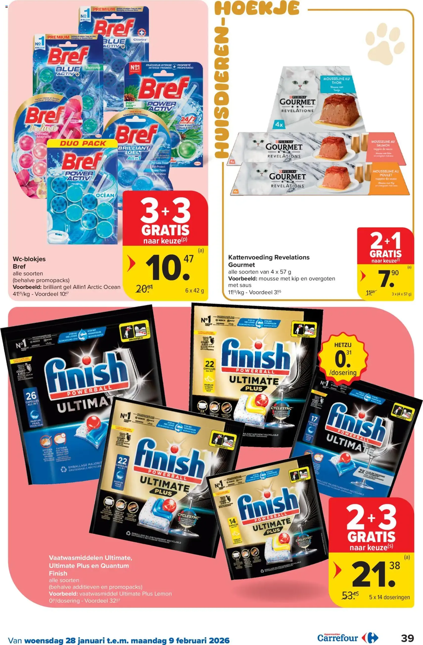 Carrefour folder week 5 - geldige folder vanaf 28/01/2026 pagina 39 van 63
