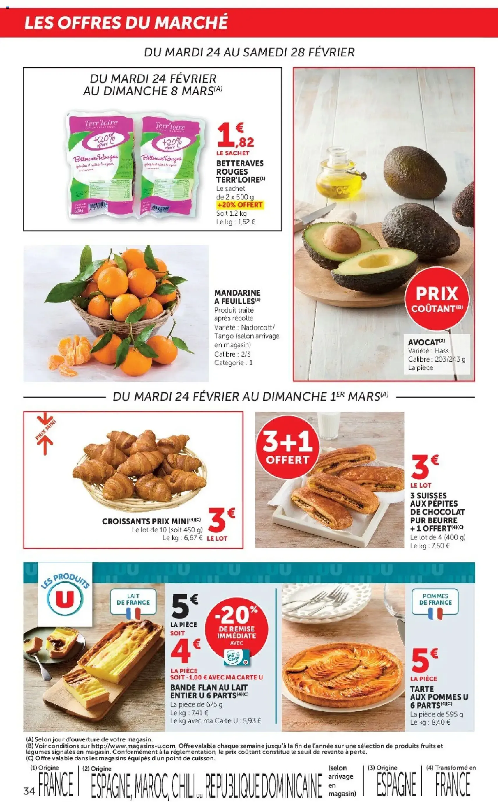 Super U catalogue - brochure valable à partir du 24/02/2026, page 34 sur 44