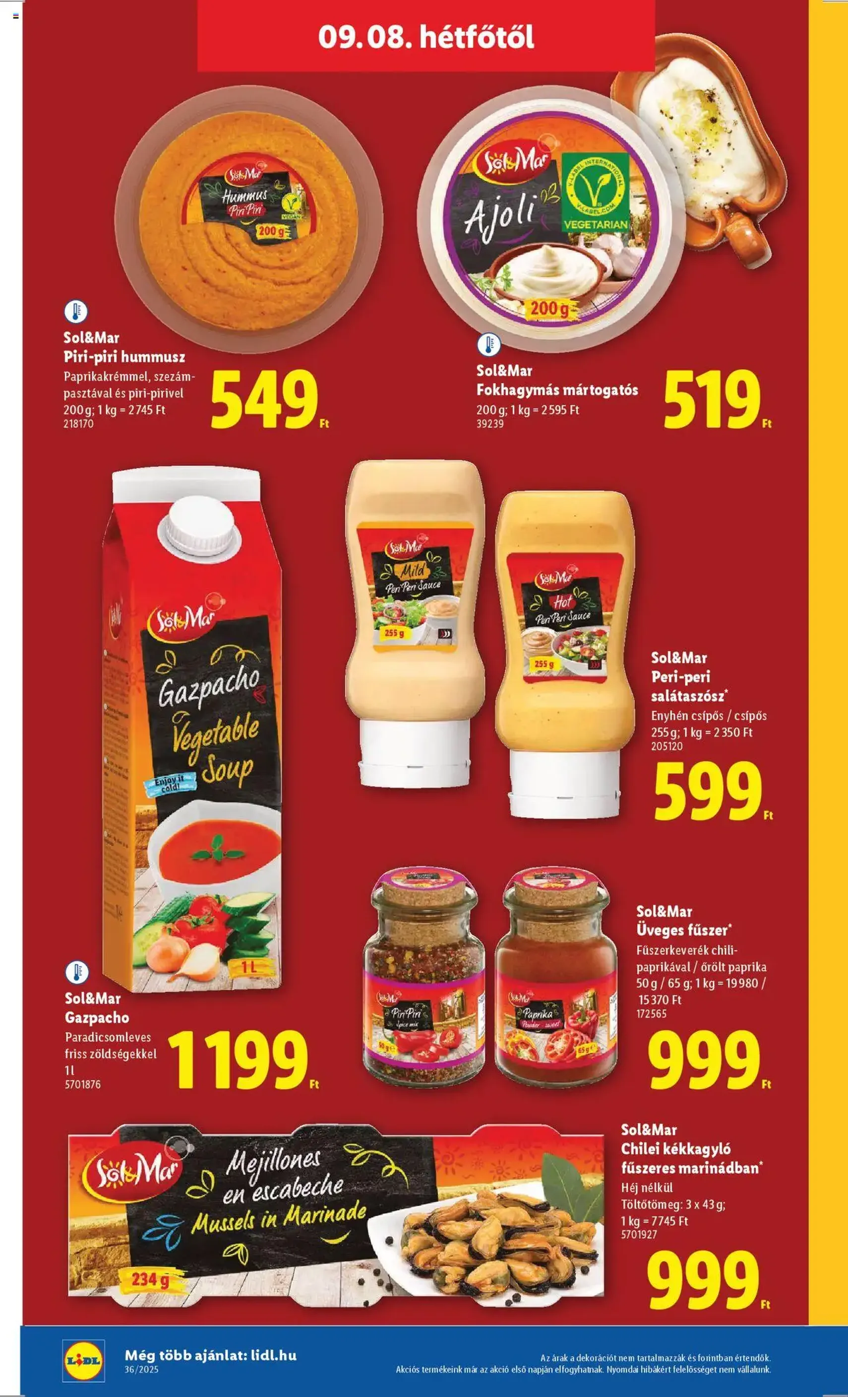 Lidl Akciós újság - 2025.09.04. érvényes szórólap 66 oldal 70 oldalból Lidl Akciós újság - 2025.09.04. érvényes szórólap 66 oldal 70 oldalból