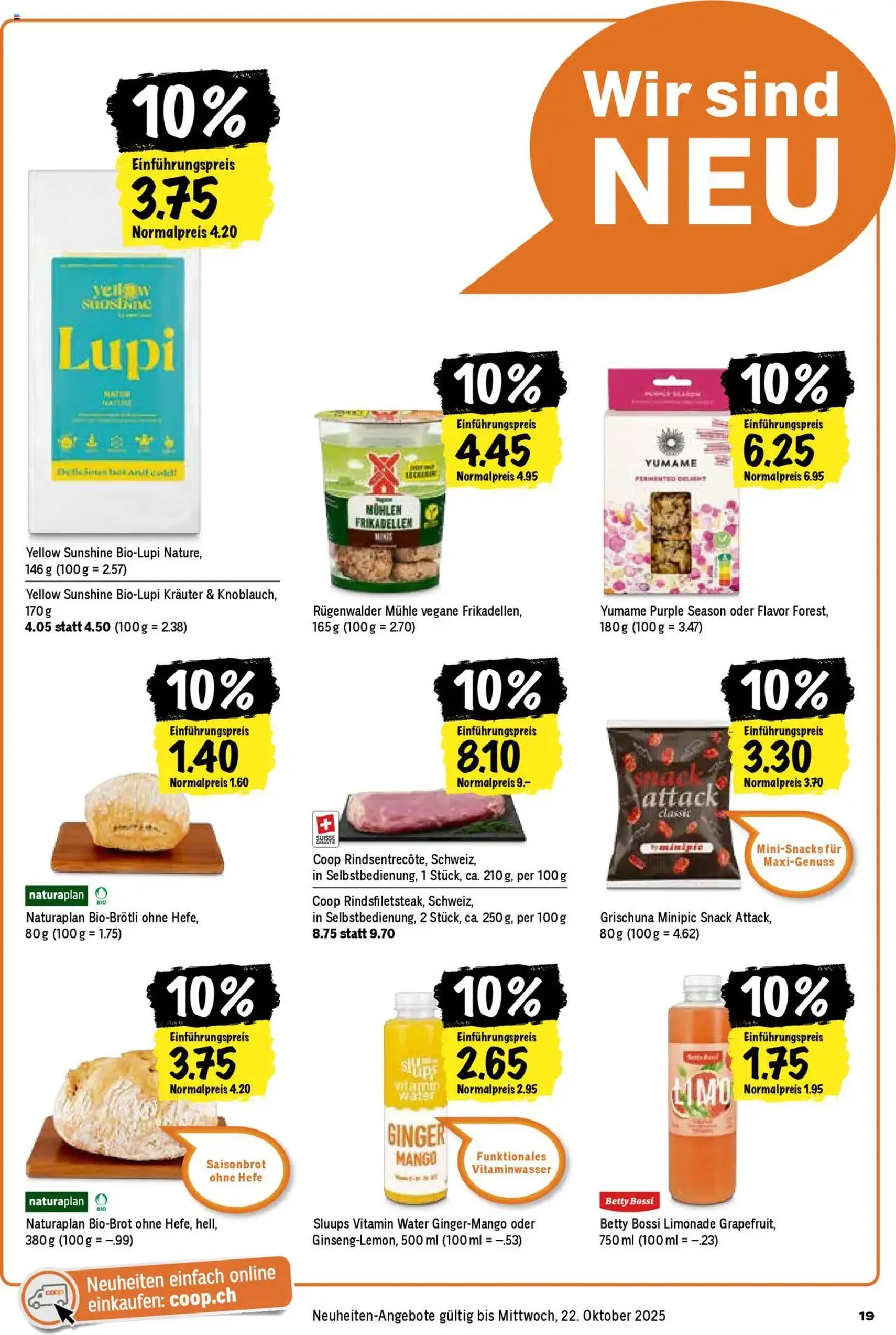 Coop Aktionen - Gültiger Prospekt ab 09.10.2025, Seite 19 von insgesamt 24