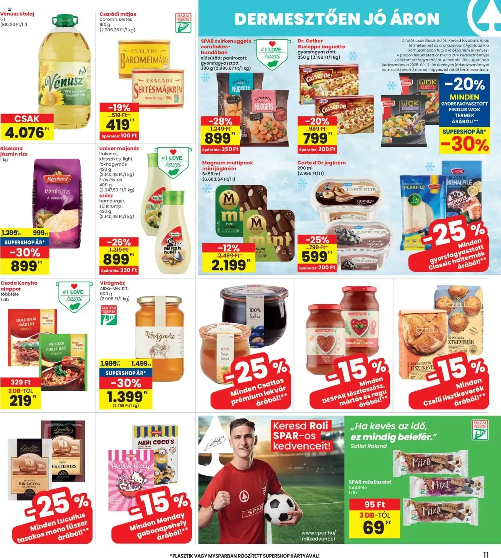 Interspar Akciós újság - 2025.09.18. érvényes szórólap 11 oldal 19 oldalból