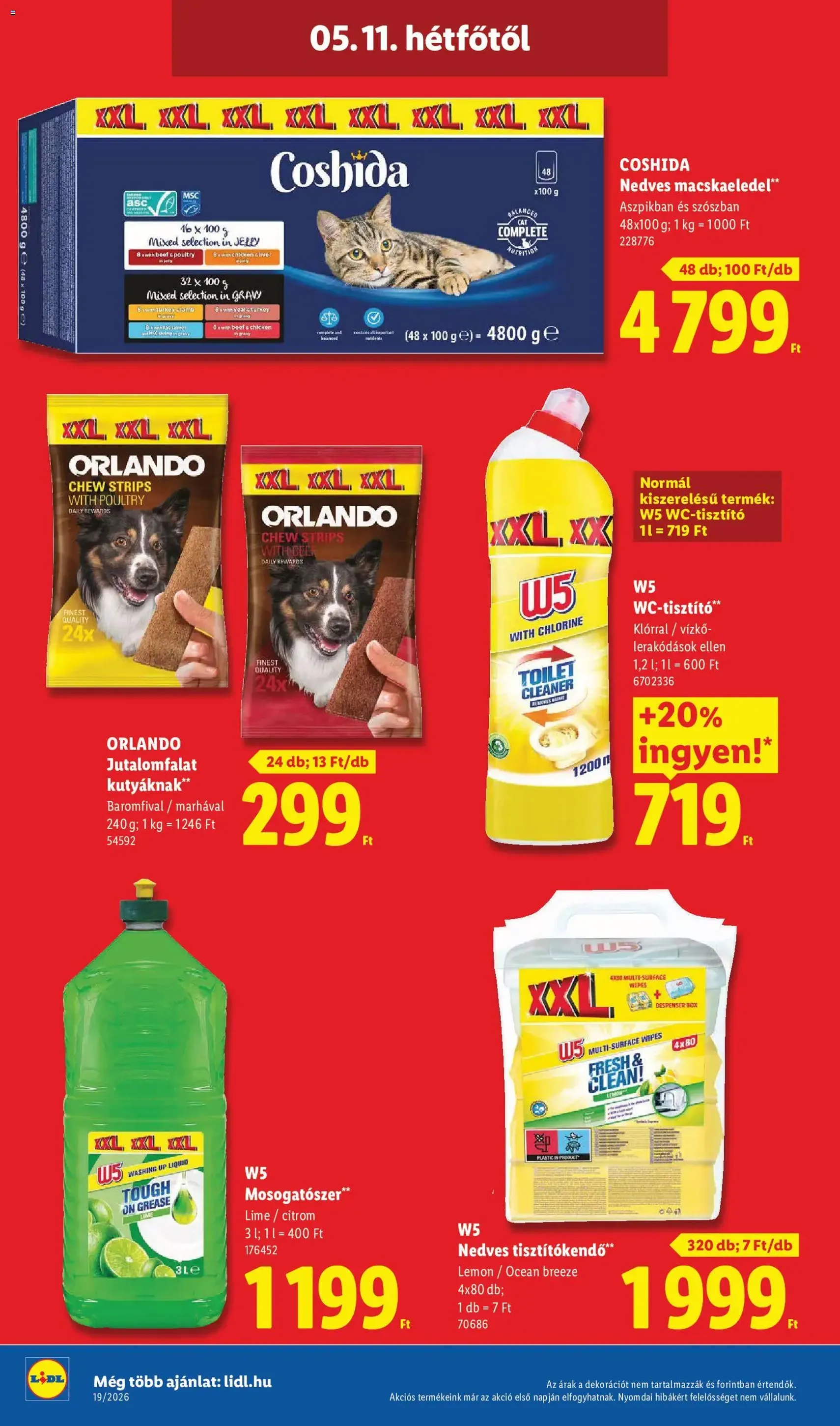 Lidl akciós újság - 2026.05.07. érvényes szórólap 74 oldal 76 oldalból