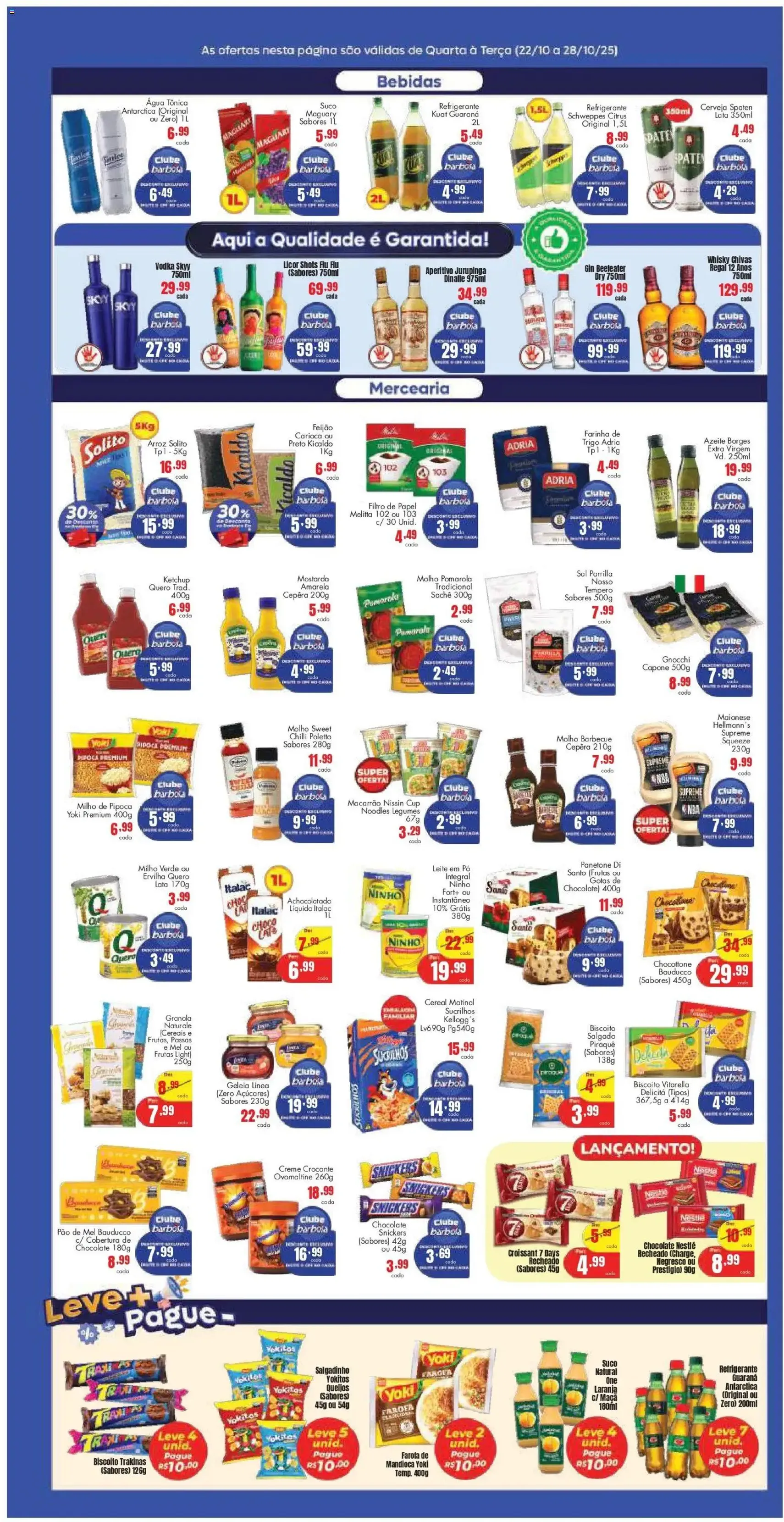 Barbosa Supermercados - Ofertas da semana - folheto válido a partir de 22/10/2025 página 3 de 4