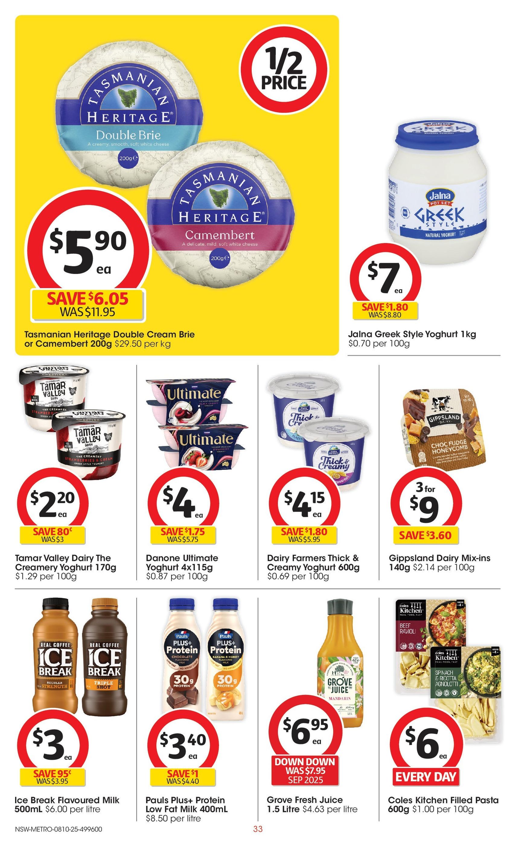 Coles Catalogue NSW - valid flyer from 08/10/2025, page 33 of 49