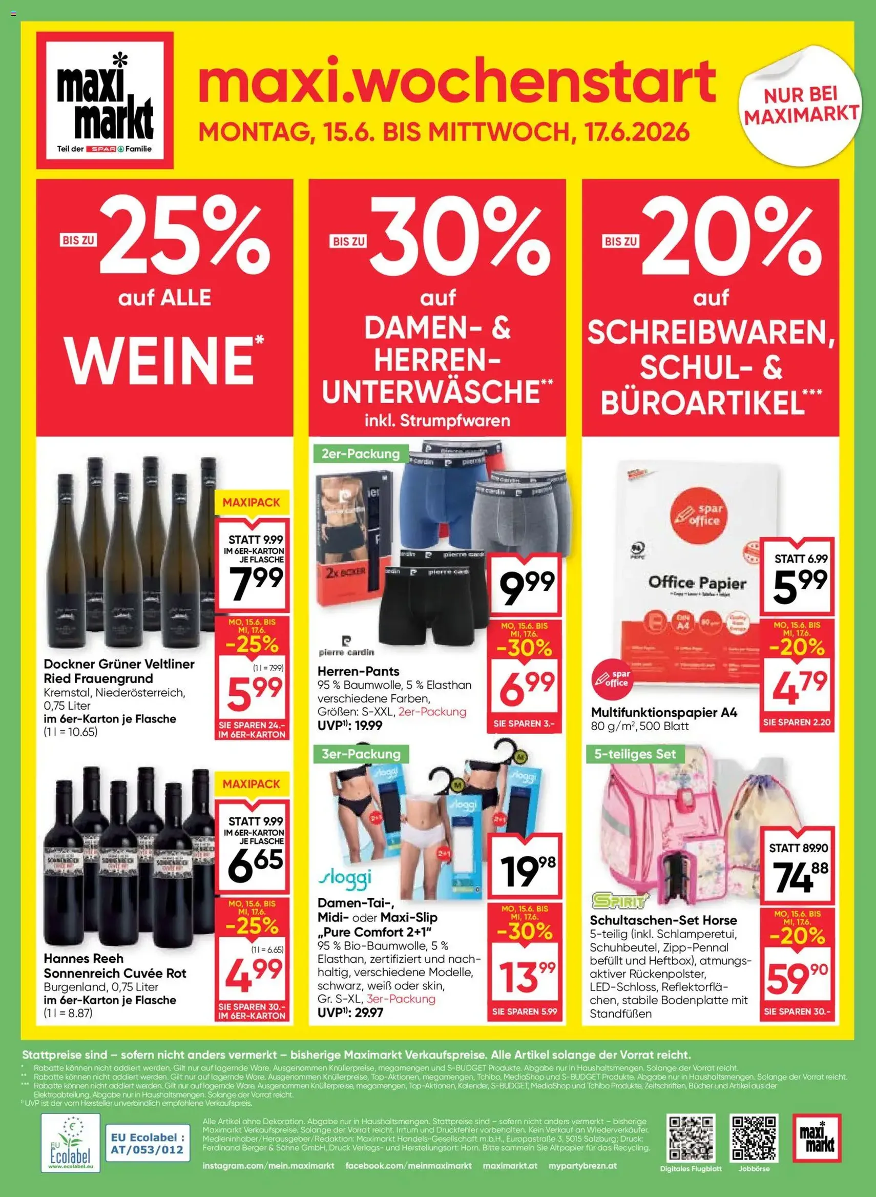 Maximarkt Flugblatt - Gültiger Prospekt ab 11.06.2026, Seite 24 von insgesamt 24