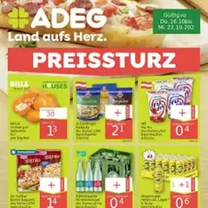 ADEG Flugblatt - Prospekt Vorschau gültig ab 16.10.2025