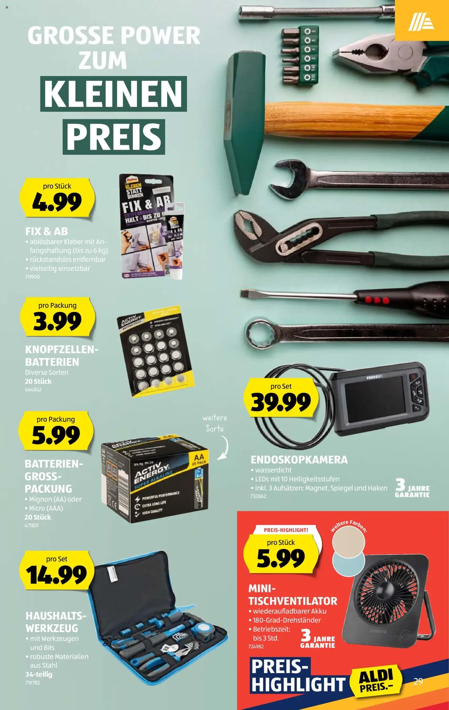 Aldi aktionen - Gültiger Prospekt ab 25.06.2026, Seite 29 von insgesamt 36