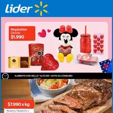 Vista previa del folleto Lider ofertas válido desde 05.02.2026