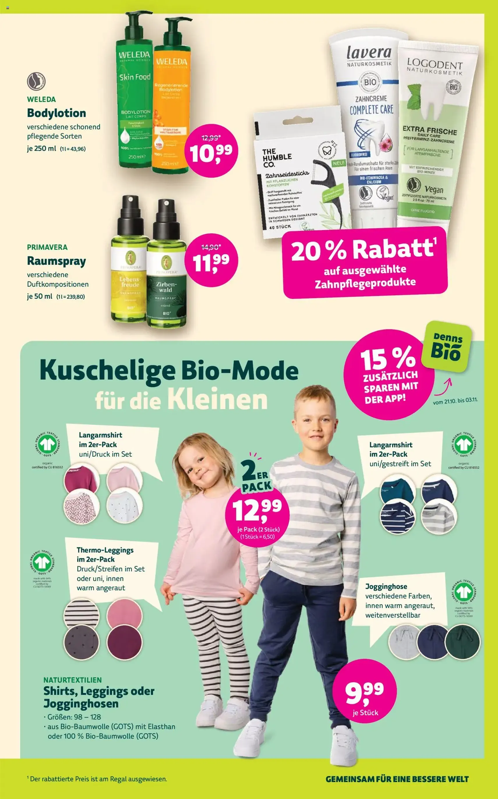 Denns BioMarkt Angebote - Gültiger Prospekt ab 21.10.2026, Seite 13 von insgesamt 16