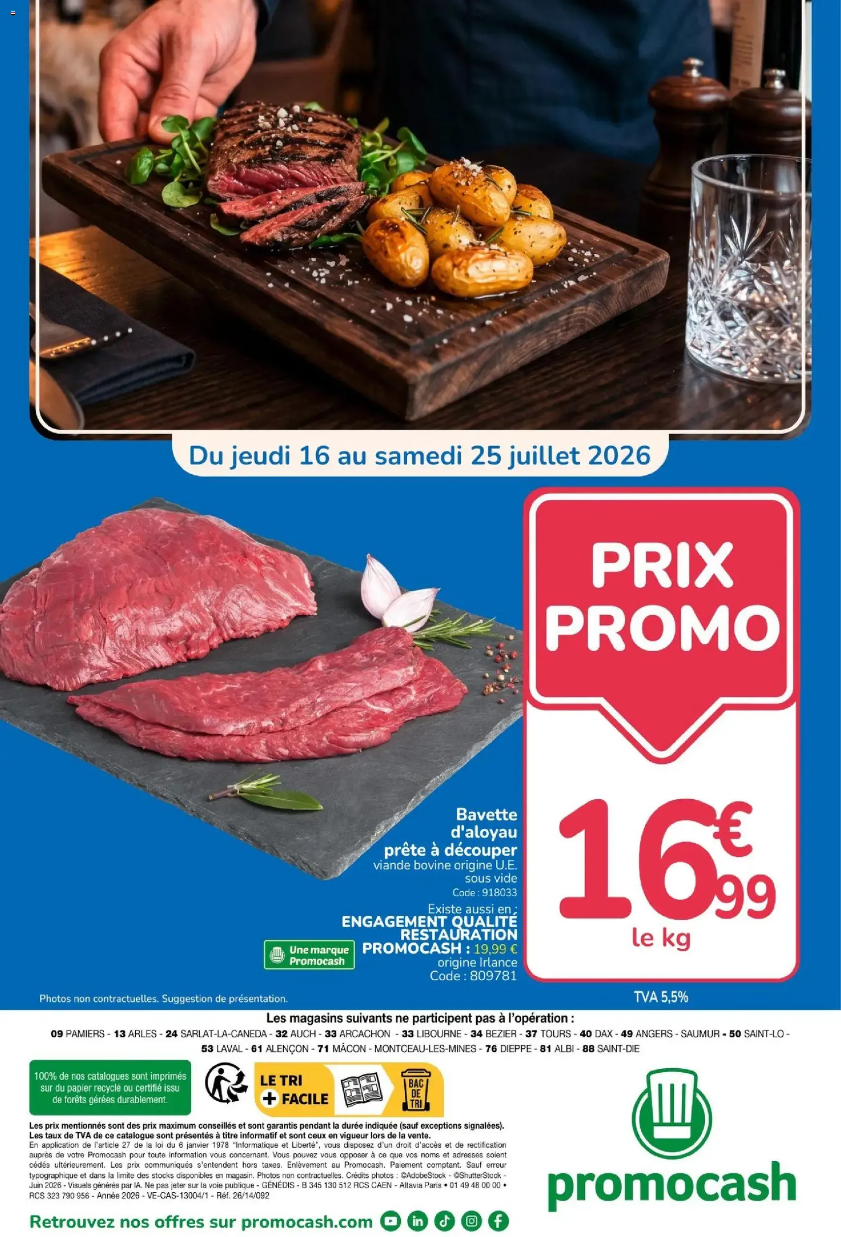 Promocash catalogue - brochure valable à partir du 16/07/2026, page 24 sur 24
