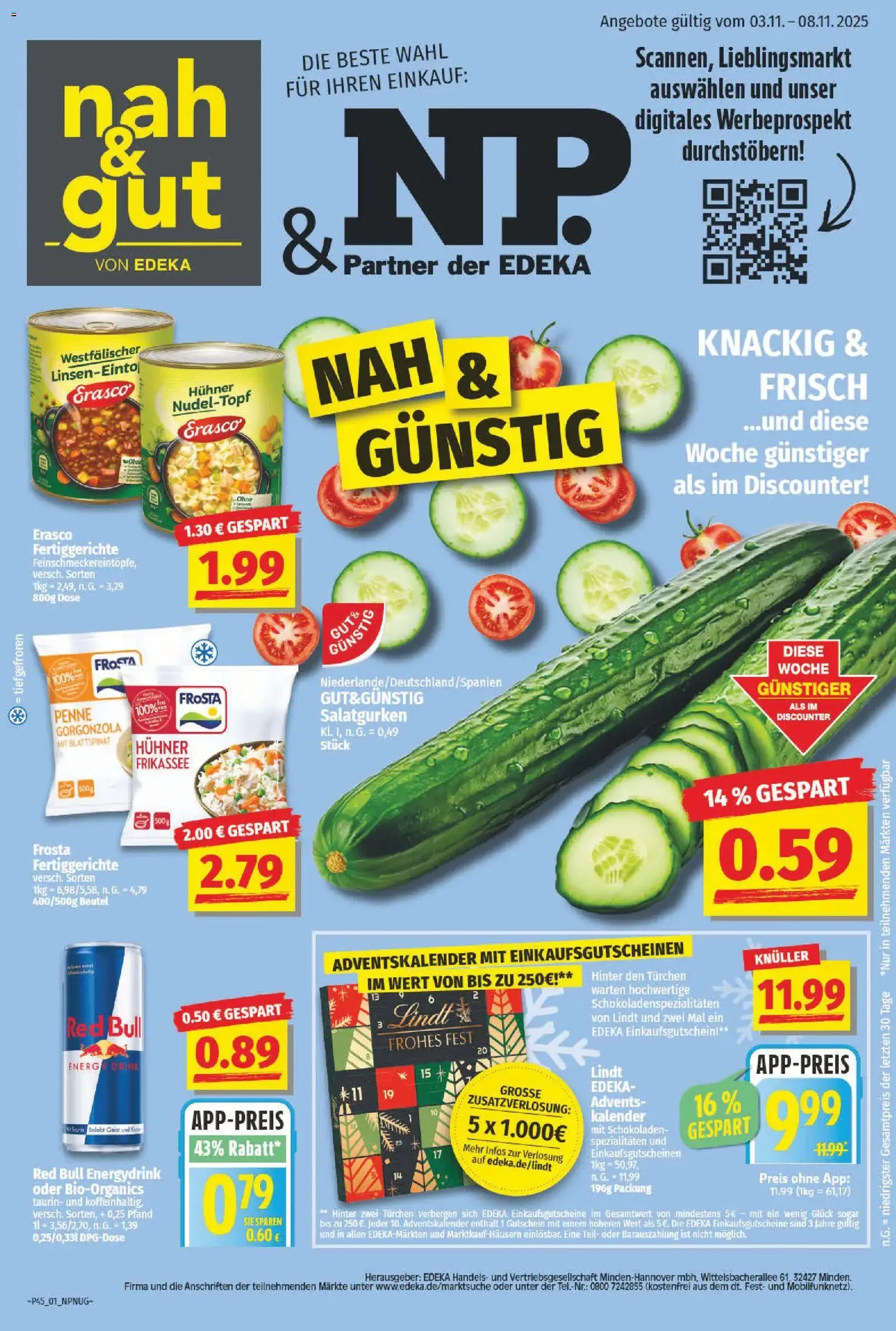 NP Discount Prospekt - Gültiger Prospekt ab 03.11.2025, Seite 1 von insgesamt 14 NP Discount Prospekt - Gültiger Prospekt ab 03.11.2025, Seite 1 von insgesamt 14