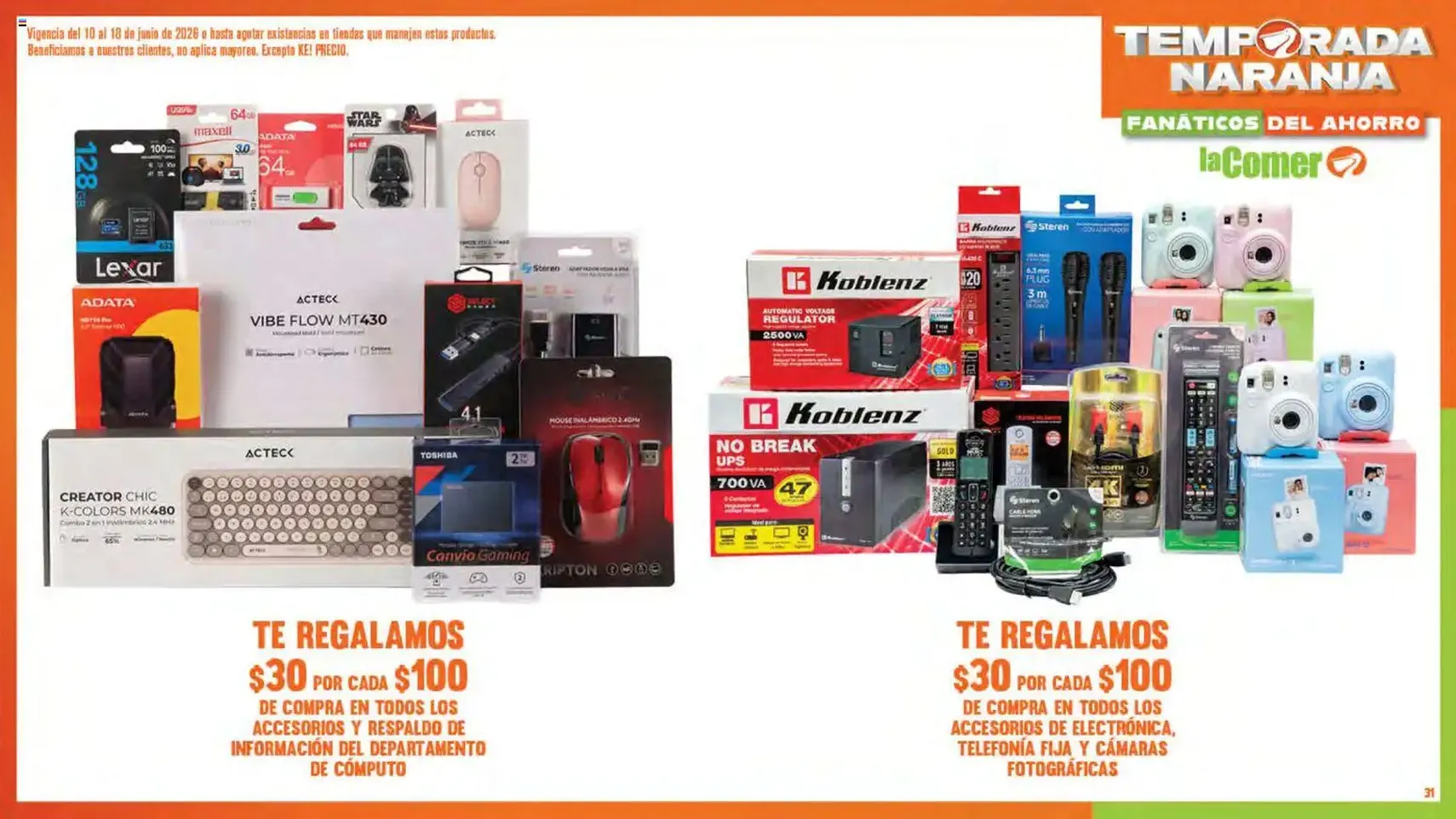 La Comer folleto - folleto válido desde 10/06/2026 página 31 de 35