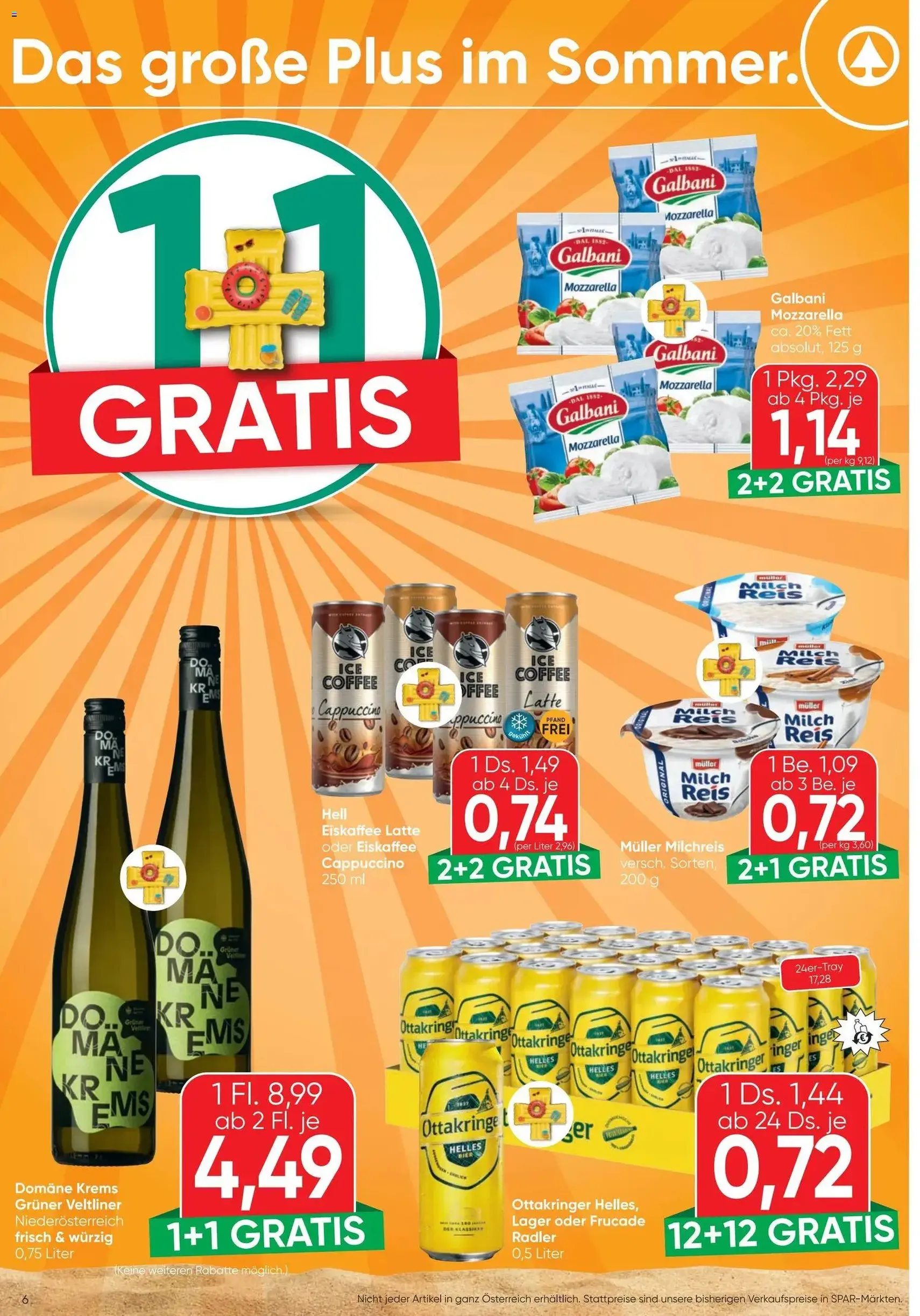 Spar - Flugblatt - Gültiger Prospekt ab 20.08.2026, Seite 6 von insgesamt 12