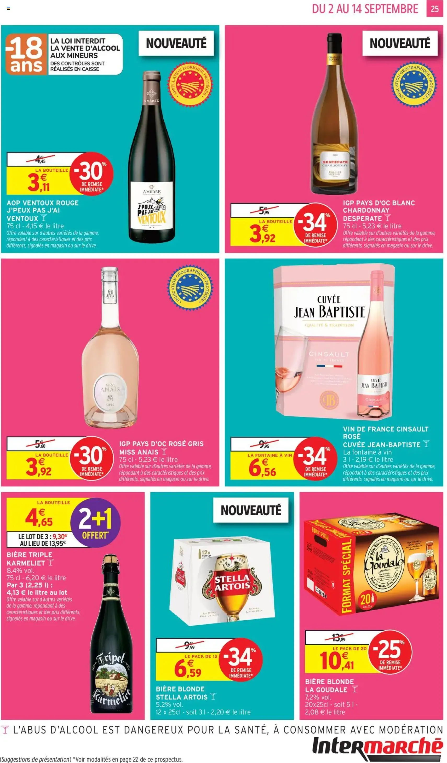 Intermarché Catalogue Découvrez nos offres spéciales rentrée | Super - brochure valable à partir du 02/09/2025, page 25 sur 32 Intermarché Catalogue Découvrez nos offres spéciales rentrée | Super - brochure valable à partir du 02/09/2025, page 25 sur 32