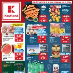 Kaufland leták - náhľad letáku platný od 09.07.2026