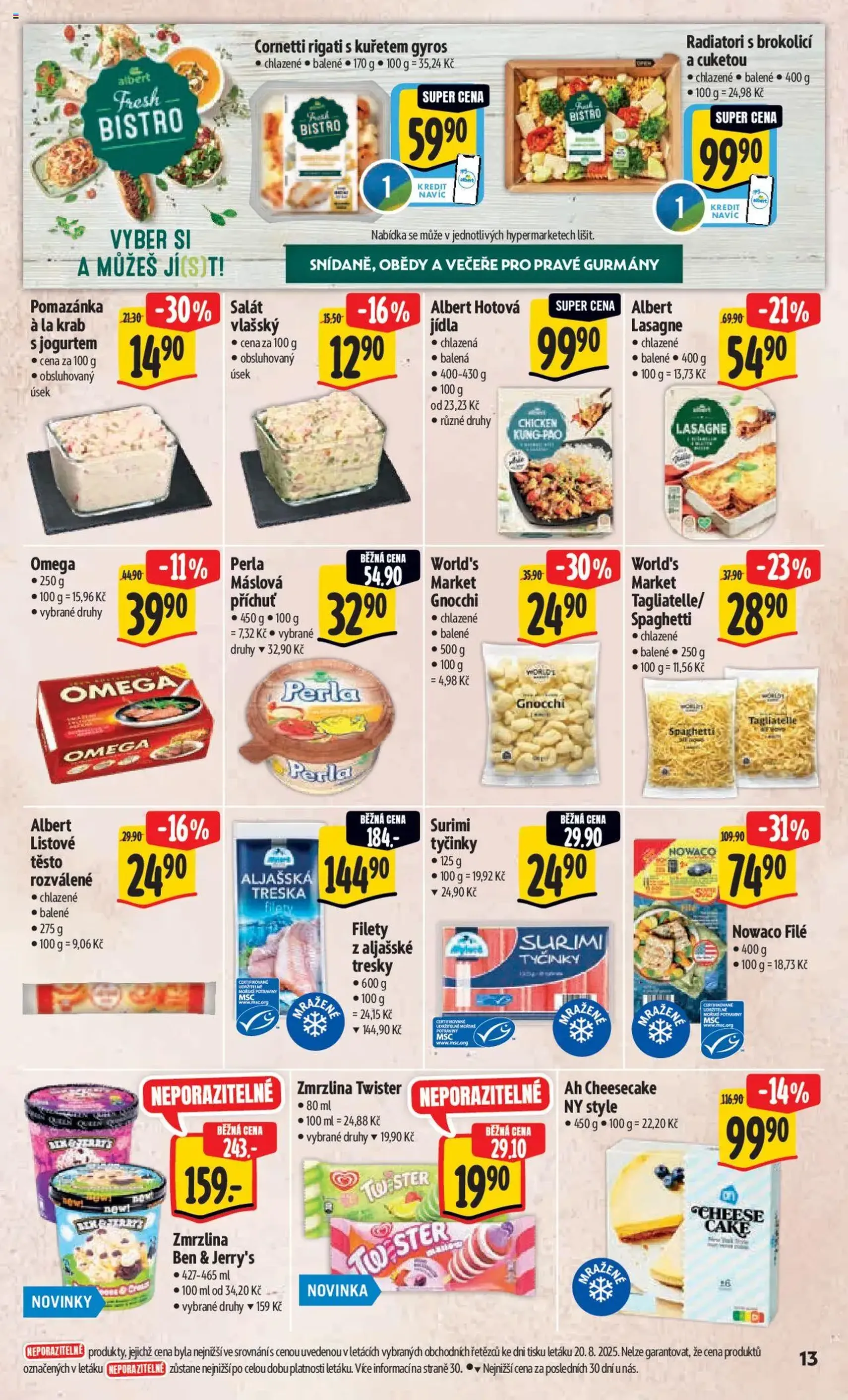 Albert leták - Hypermarket - platný leták od 27.08.2025 strana 20 z 50 Albert leták - Hypermarket - platný leták od 27.08.2025 strana 20 z 50