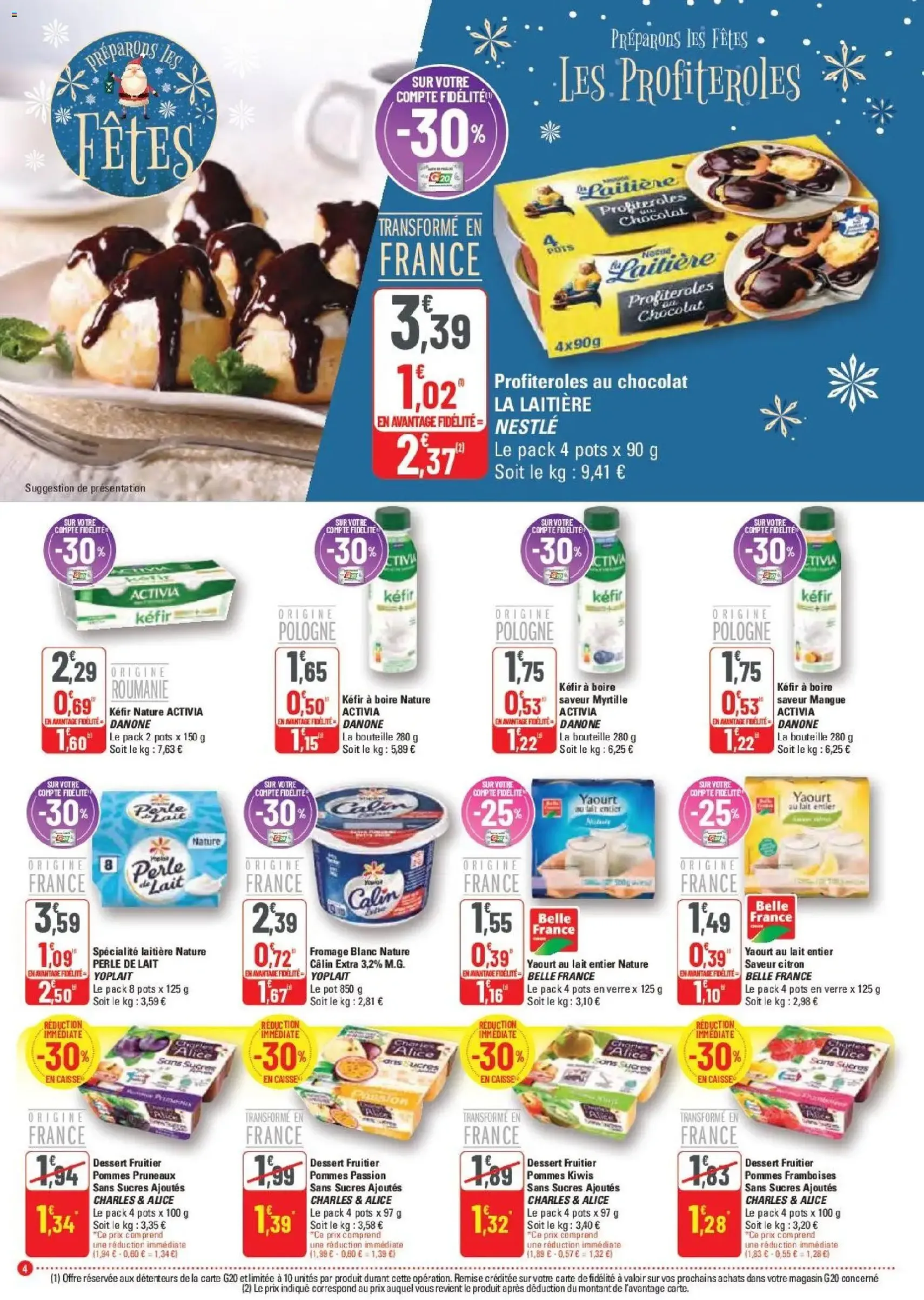 G20 Supermarchés catalogue - brochure valable à partir du 03/12/2025, page 4 sur 24