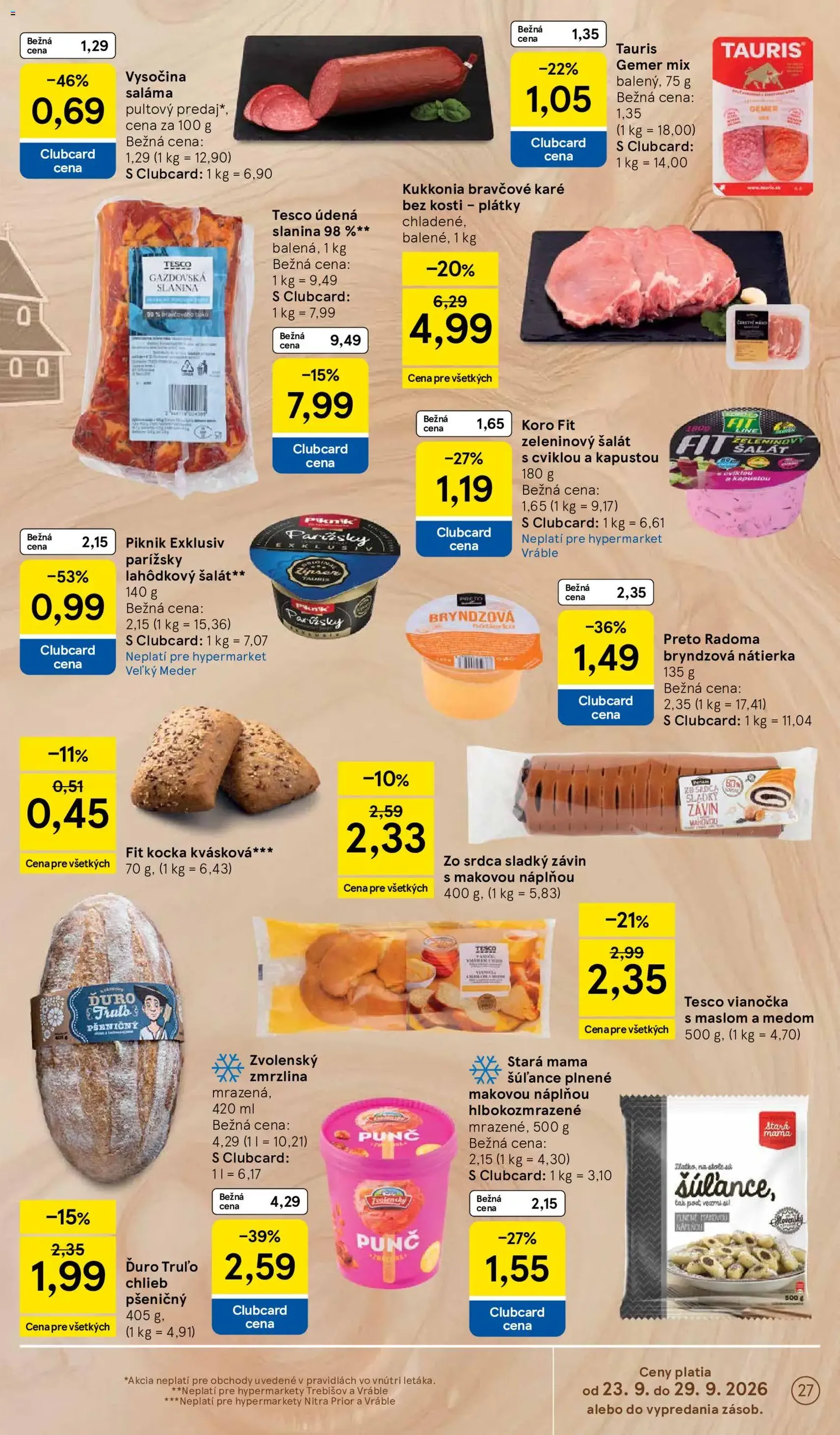 Tesco Hypermarket - leták - platný leták od 23.09.2026 strana 27 z 48