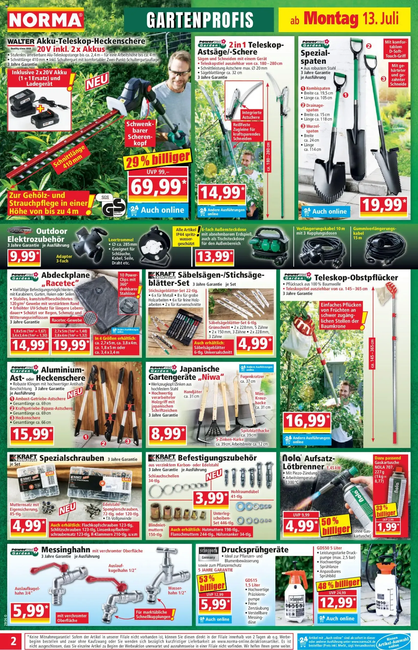 Norma Prospekt - Gültiger Prospekt ab 13.07.2026, Seite 2 von insgesamt 18