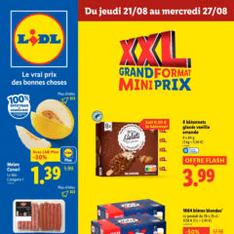 LIDL catalogue semaine 34 - Prévisualisation du catalogue valable à partir du 21/08/2025