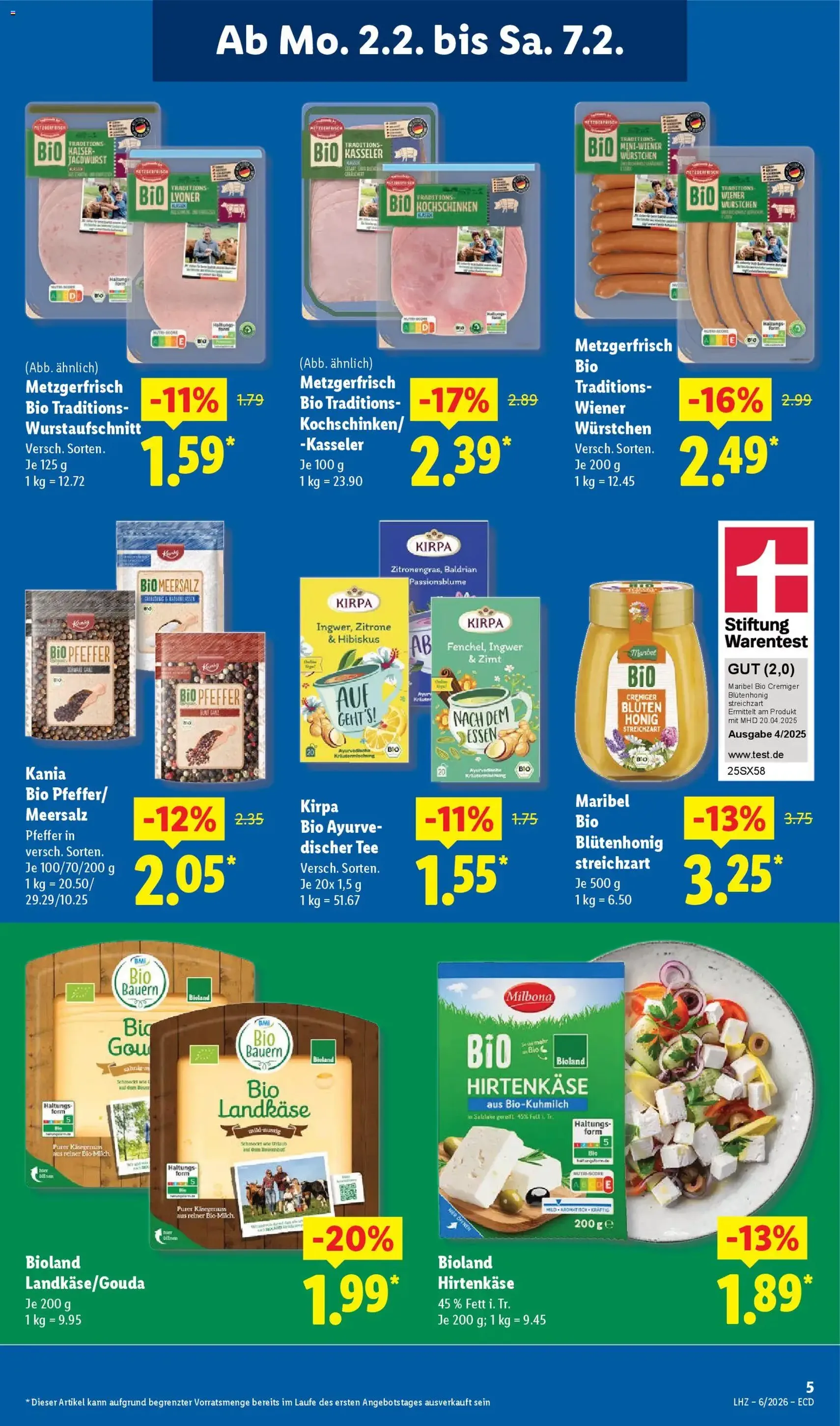 Lidl - Prospekt - Gültiger Prospekt ab 02.02.2026, Seite 7 von insgesamt 68
