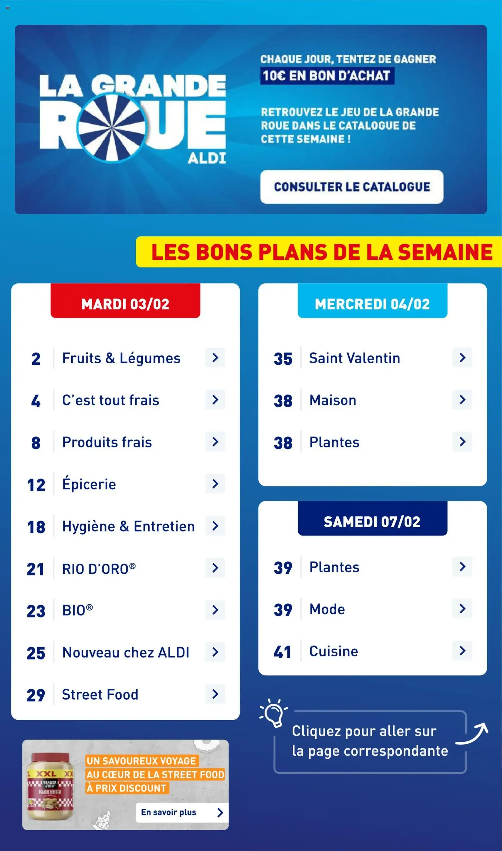Aldi catalogue semaine 6 - brochure valable à partir du 03/02/2026, page 3 sur 47