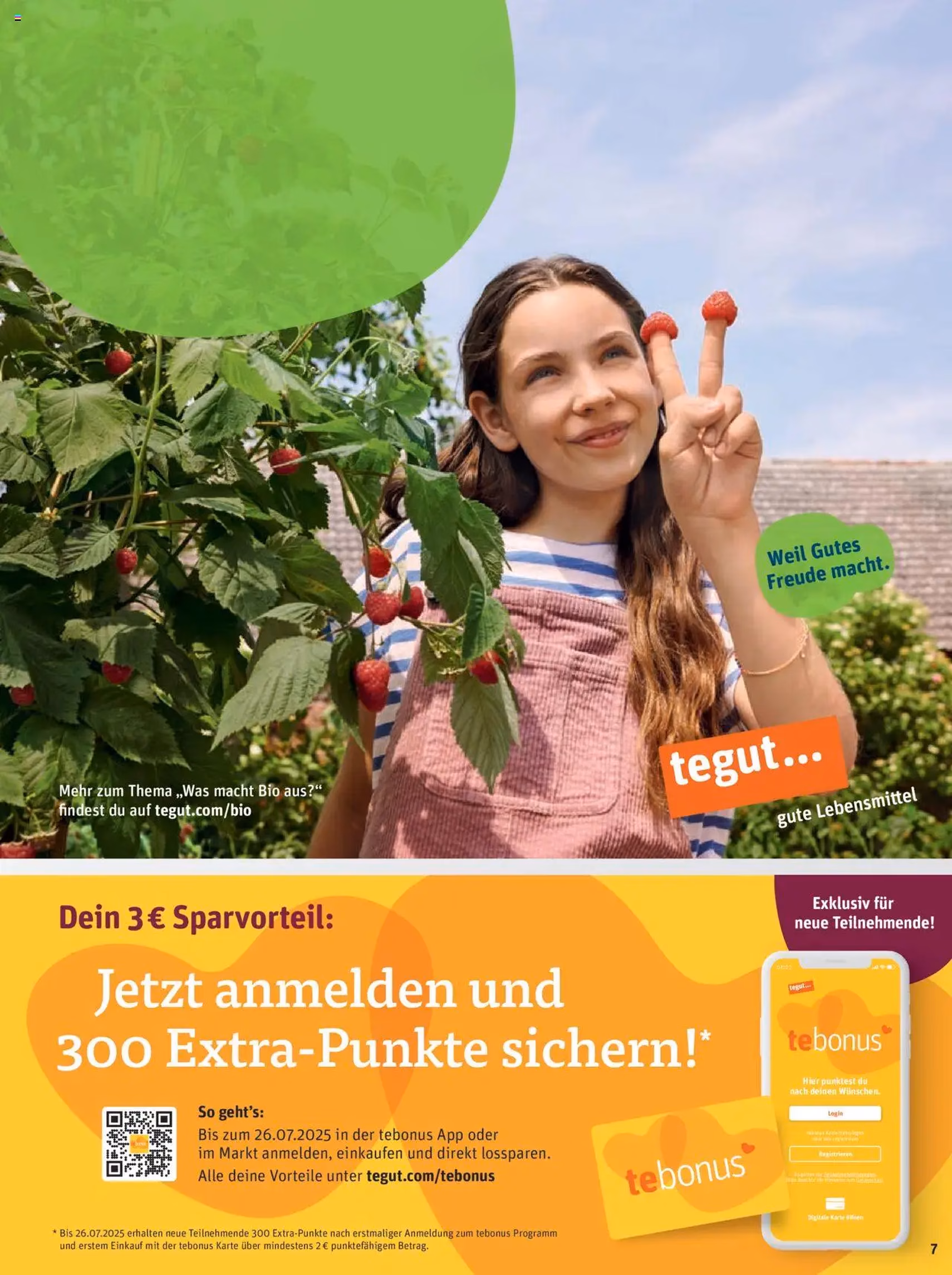 Tegut Prospekt - Gültiger Prospekt ab 21.07.2025, Seite 9 von insgesamt 23