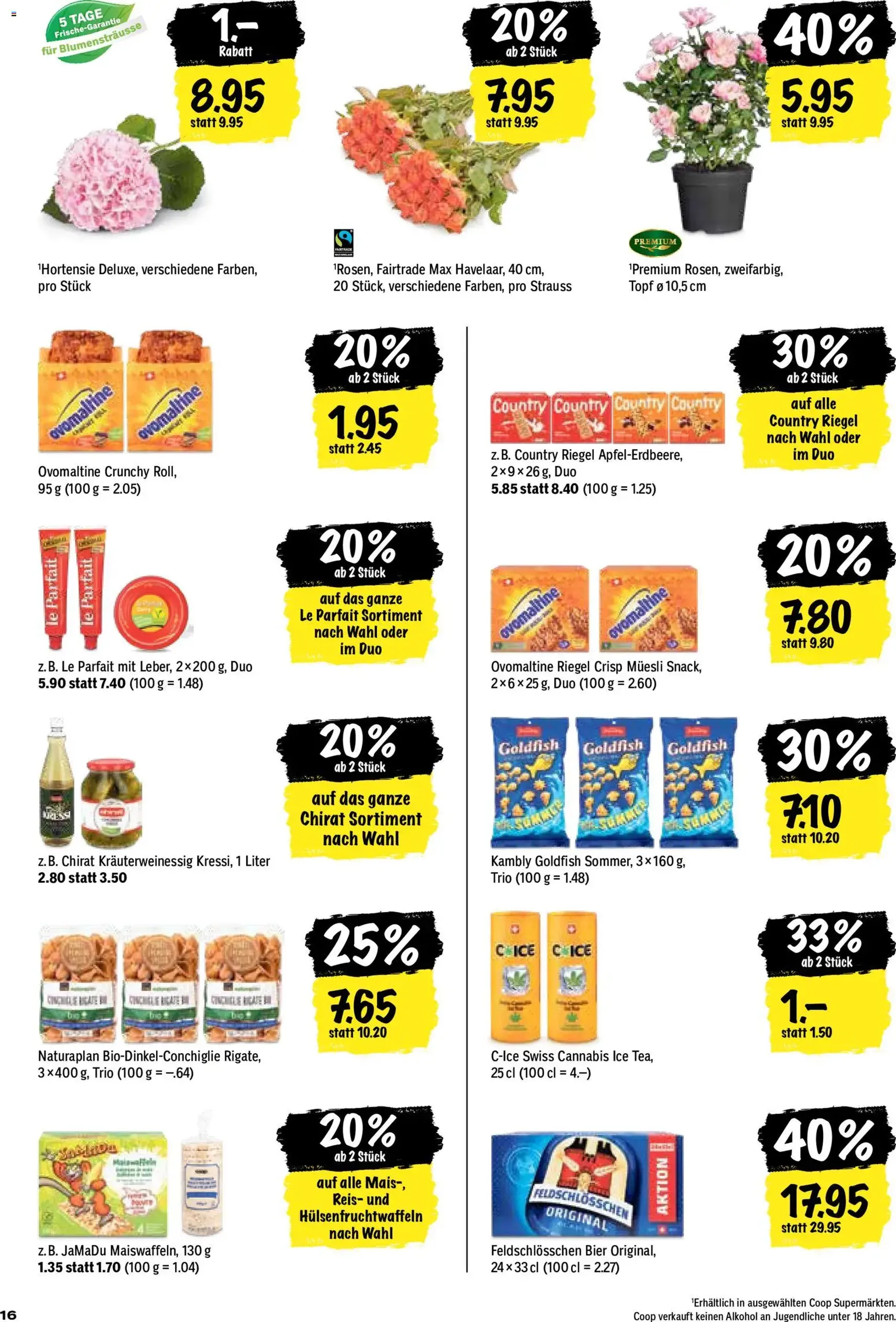 Coop aktionen - Gültiger Prospekt ab 23.07.2026, Seite 16 von insgesamt 24