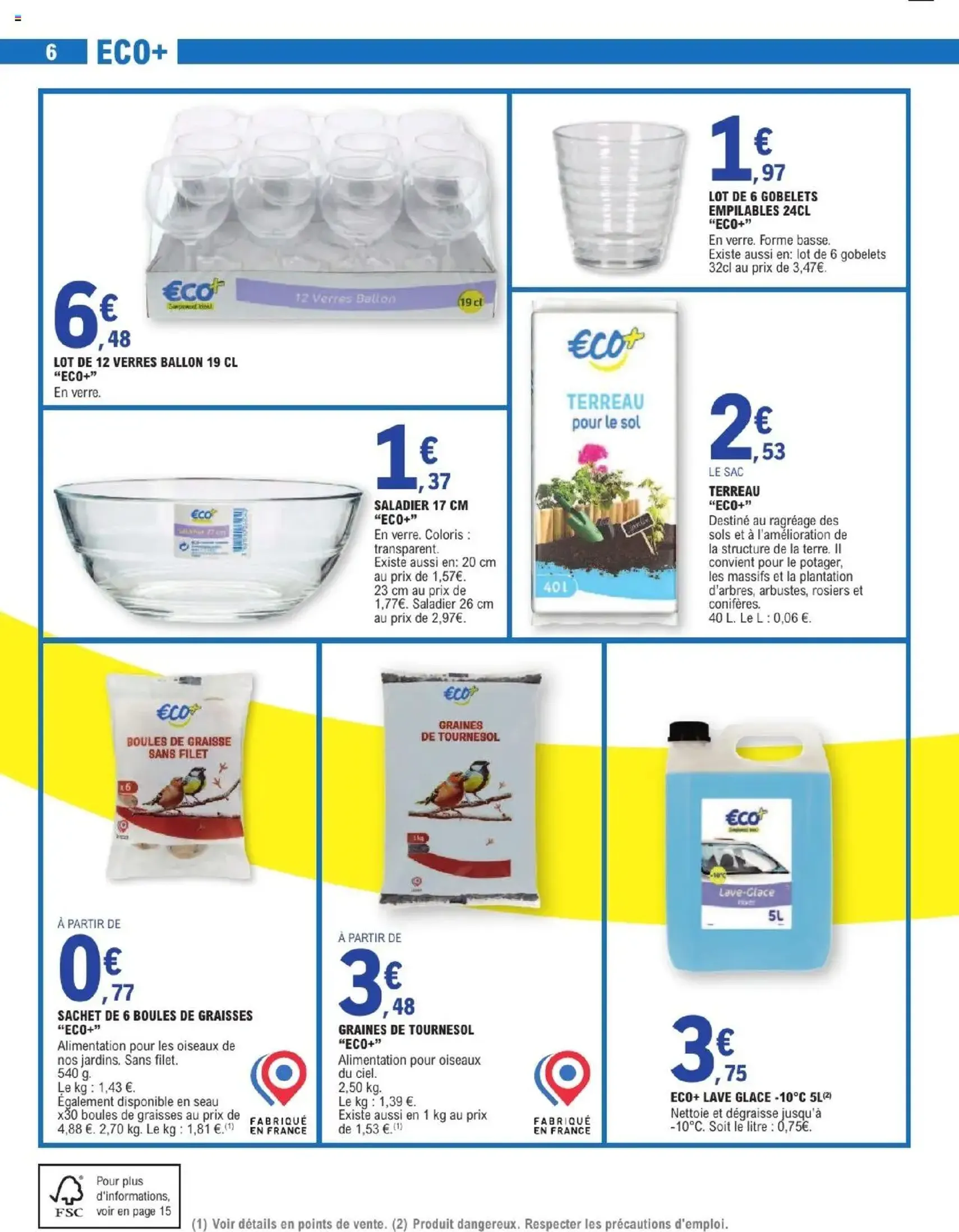 E.Leclerc catalogue semaine 37 - brochure valable à partir du 09/09/2025, page 6 sur 16 E.Leclerc catalogue semaine 37 - brochure valable à partir du 09/09/2025, page 6 sur 16