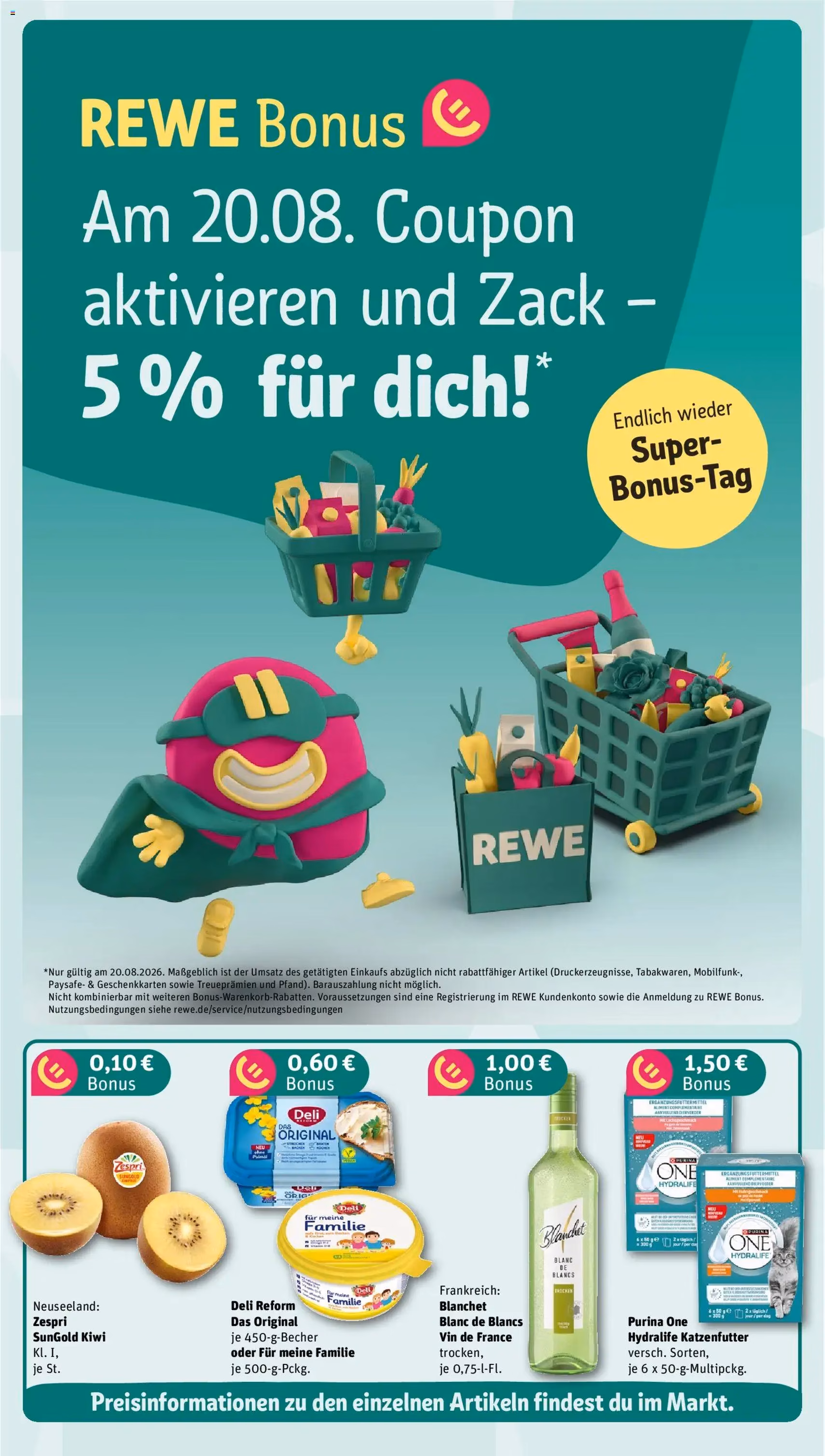 Rewe ihr Kaufpark Prospekt - Gültiger Prospekt ab 17.08.2026, Seite 3 von insgesamt 32