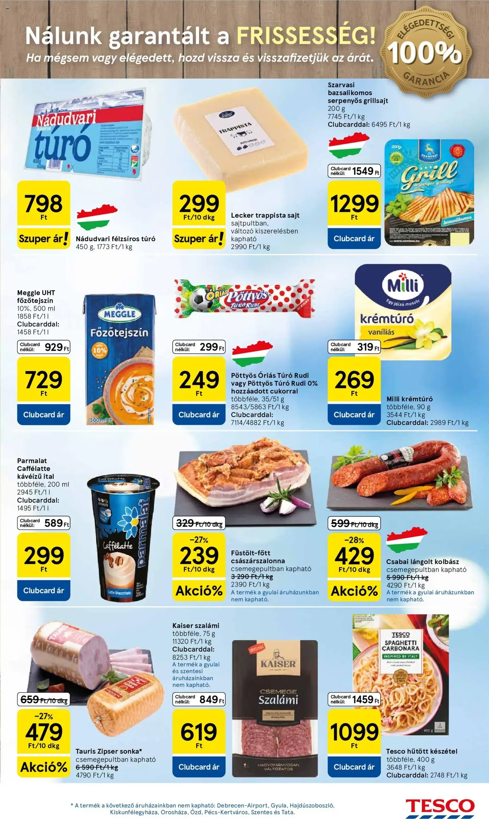 Tesco aktuális akciós újság - 2026.06.11. érvényes szórólap 17 oldal 36 oldalból