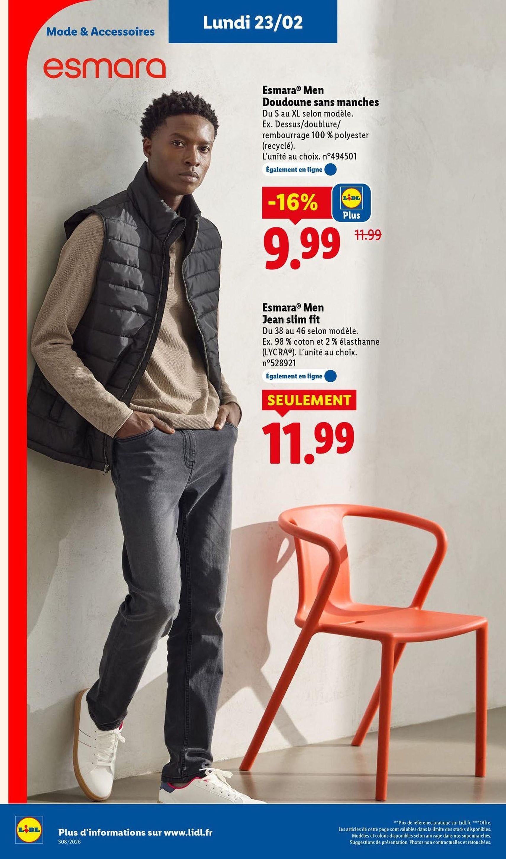 LIDL catalogue semaine 8 - brochure valable à partir du 19/02/2026, page 60 sur 77