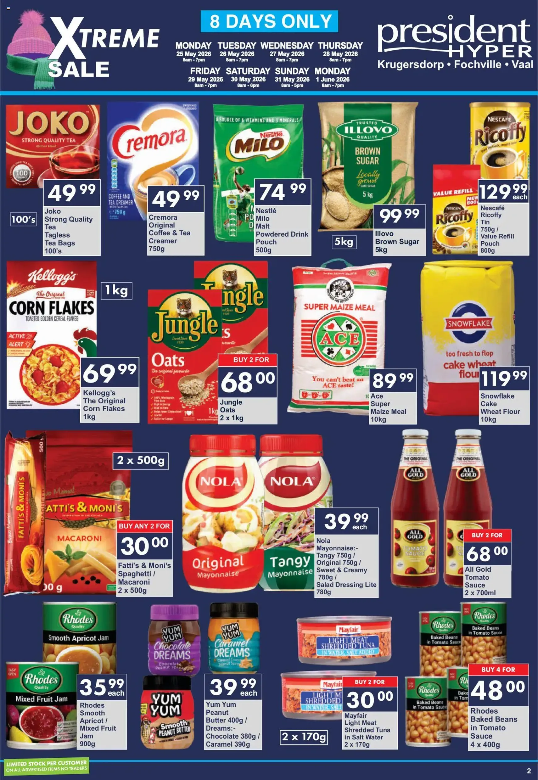 President Hyper Specials - valid flyer from 25/05/2026, page 2 of 6