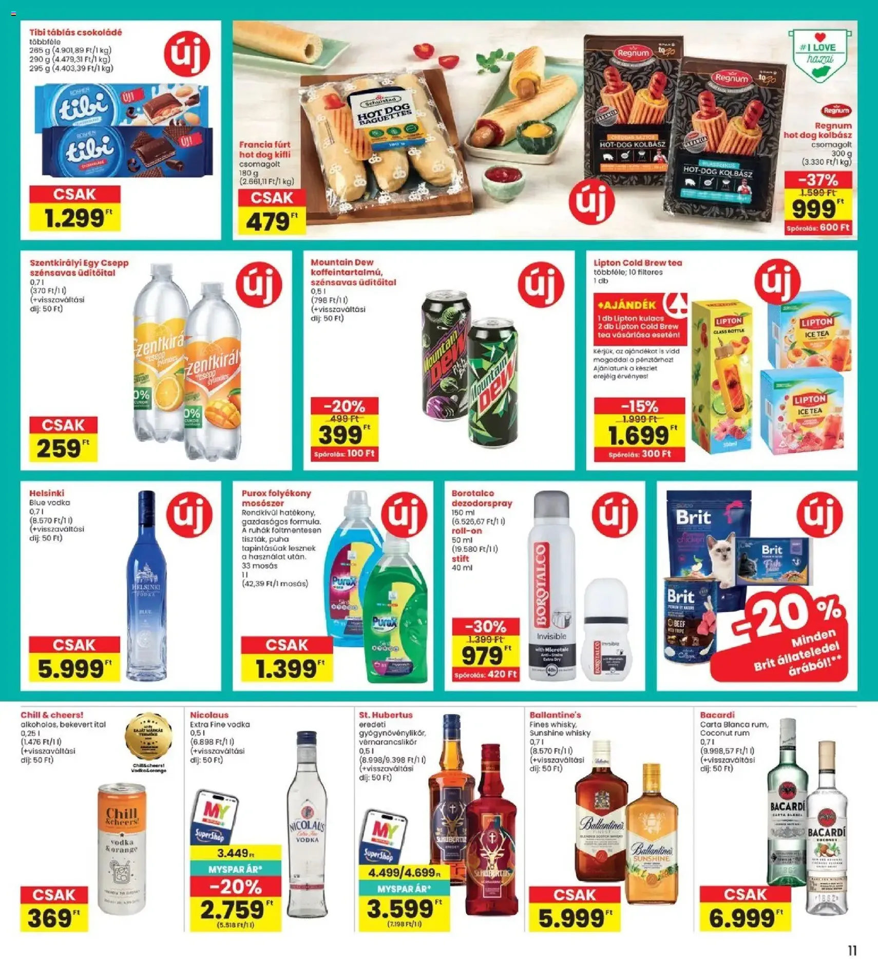 Interspar akciós újság - 2026.07.16. érvényes szórólap 11 oldal 20 oldalból