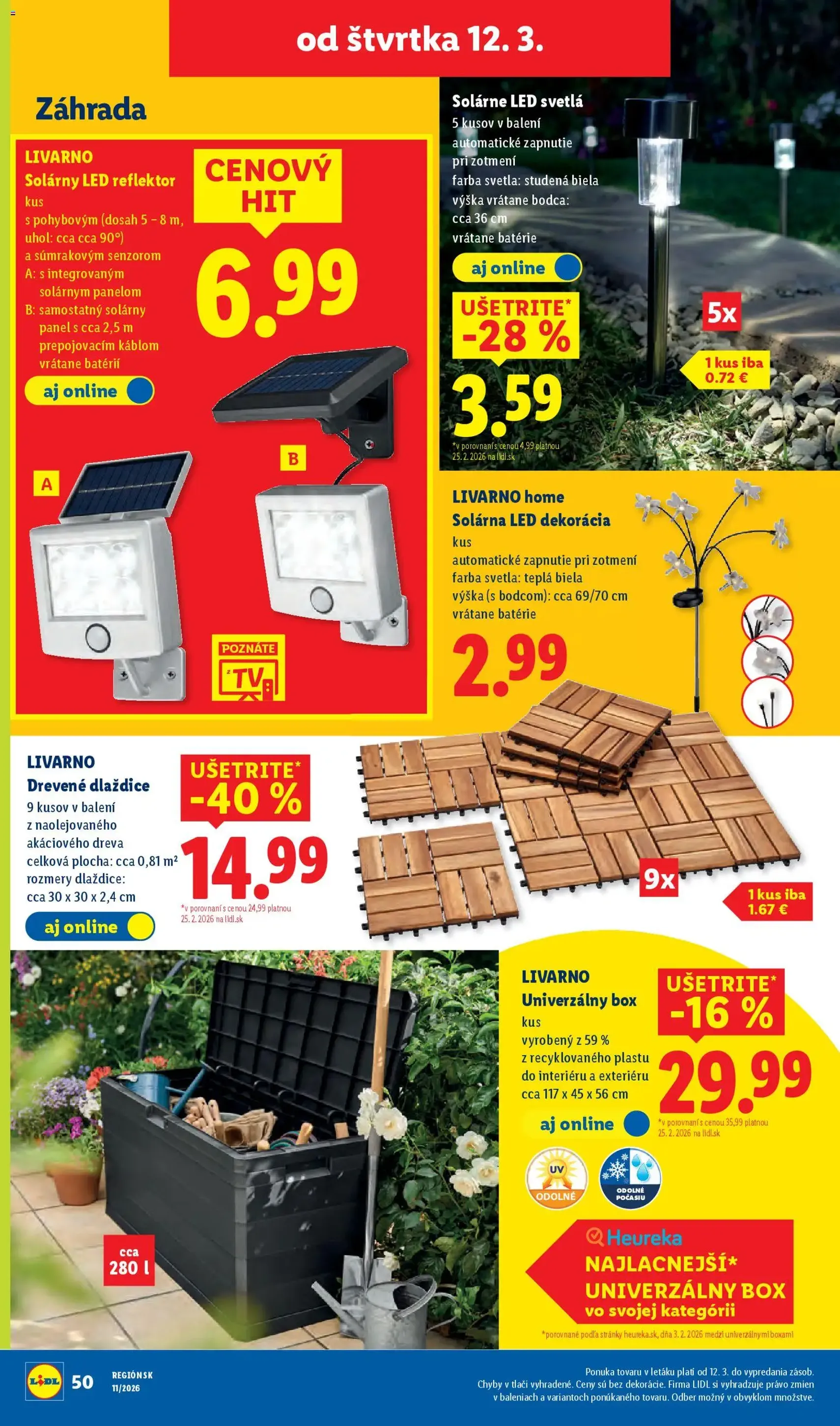 Lidl leták - platný leták od 12.03.2026 strana 36 z 99