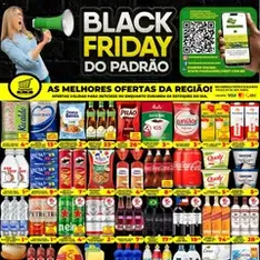 Supermercado Padrão Black Friday - pré-visualização do folheto, válido a partir de 28/11/2025