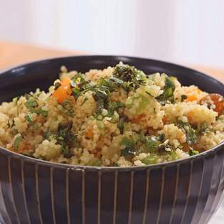 Recipe preview How to make pearl couscous salad?