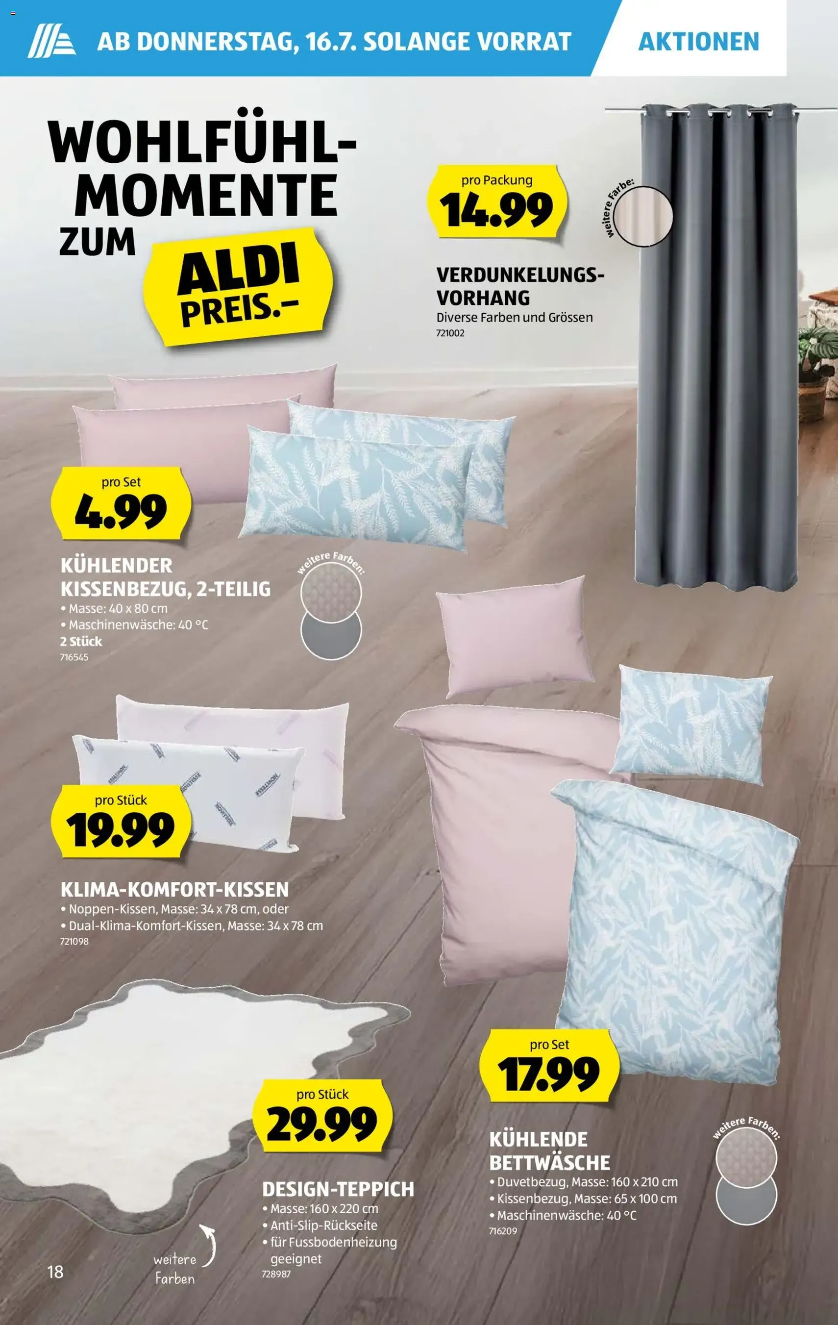 Aldi aktionen - Gültiger Prospekt ab 16.07.2026, Seite 18 von insgesamt 36