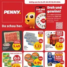 Penny Markt - Flugblatt - Prospekt Vorschau gültig ab 24.09.2026