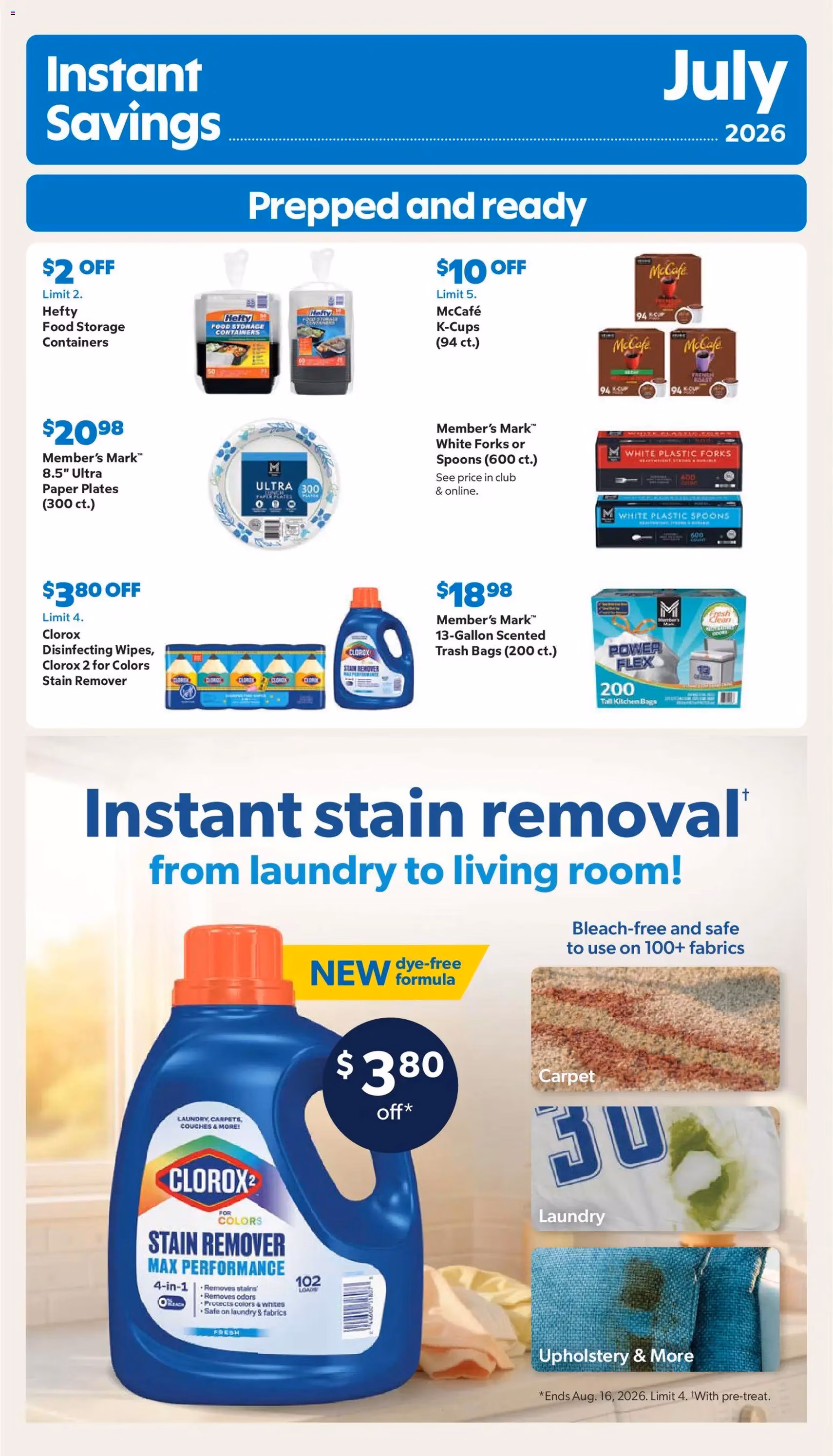 Sam's Club Instant Savings Book July 2026 - valid flyer from 07/22/2026, page 23 of 44