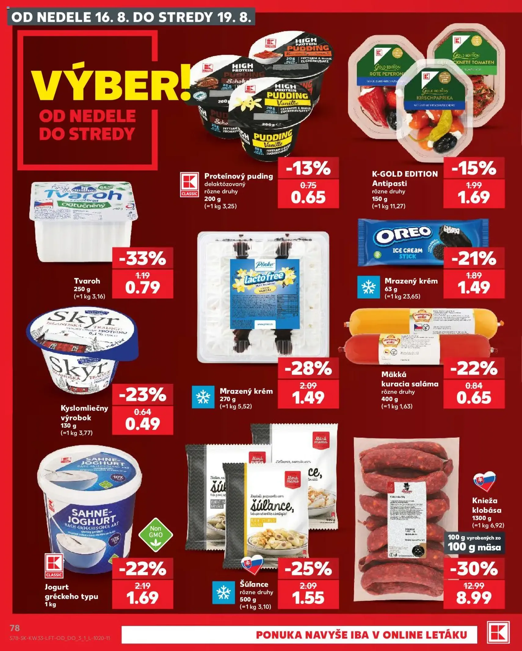 Kaufland leták - platný leták od 13.08.2026 strana 78 z 80