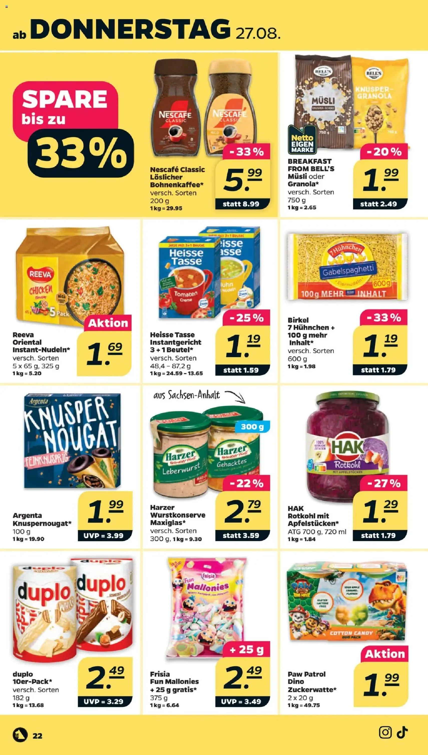 Netto Prospekt - Gültiger Prospekt ab 23.08.2026, Seite 26 von insgesamt 33