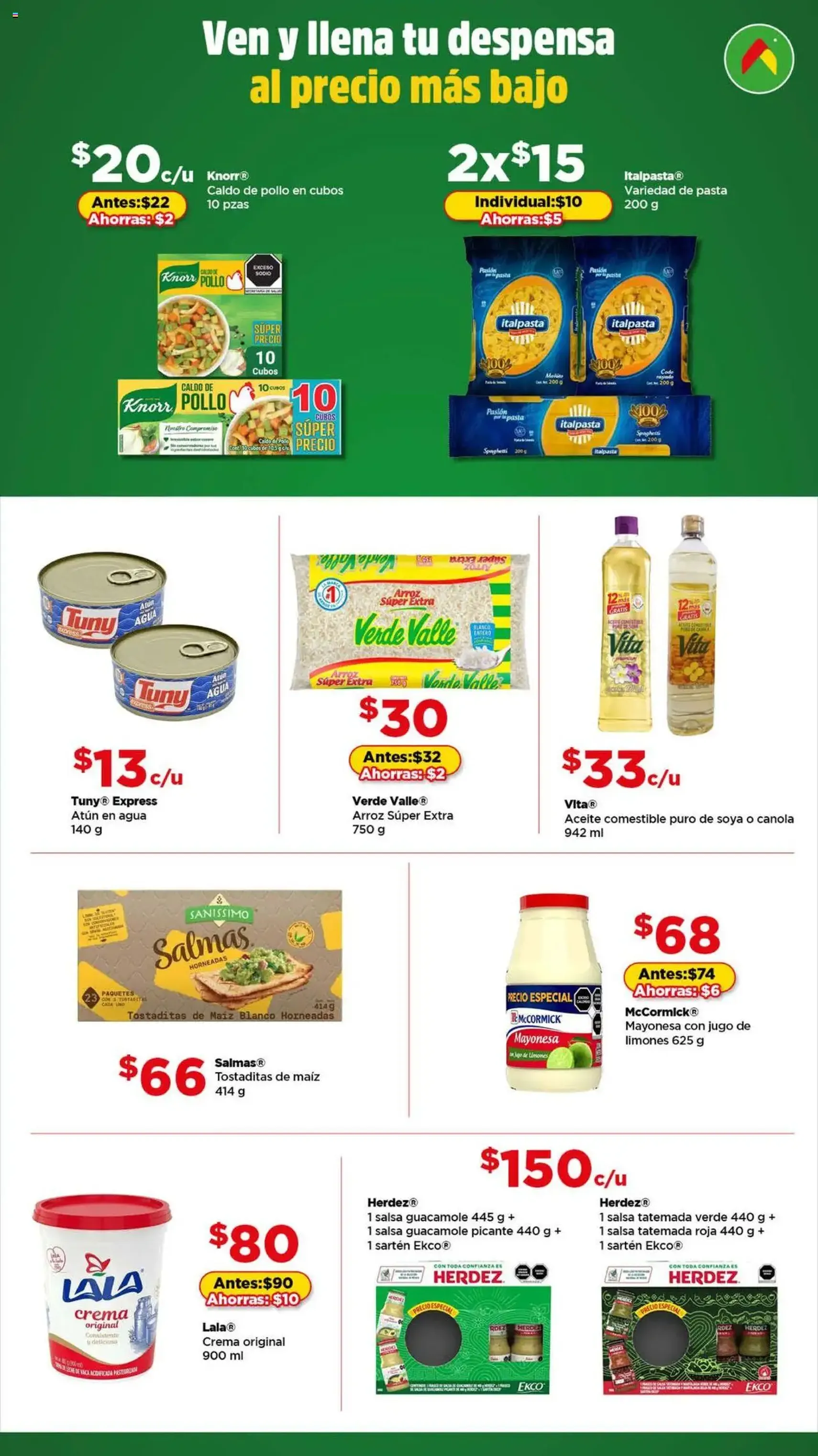 Bodega Aurrerá folleto - folleto válido desde 24/07/2025 página 4 de 9 Bodega Aurrerá folleto - folleto válido desde 24/07/2025 página 4 de 9