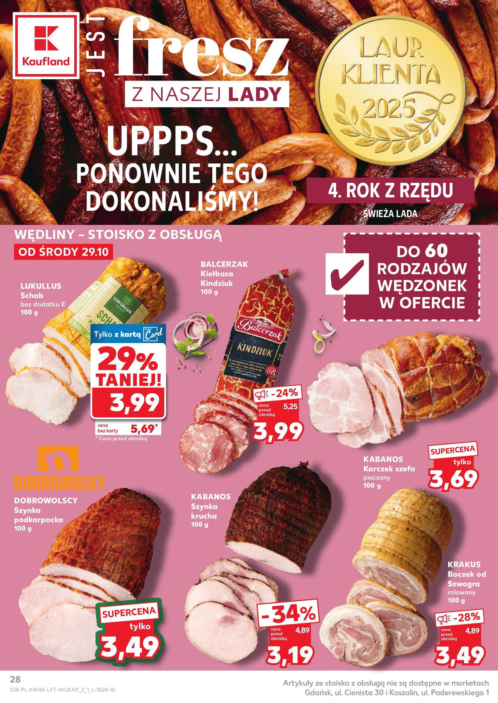 Kaufland gazetka - ważny gazetka od 29.10.2025 strona 28 z 63 Kaufland gazetka - ważny gazetka od 29.10.2025 strona 28 z 63