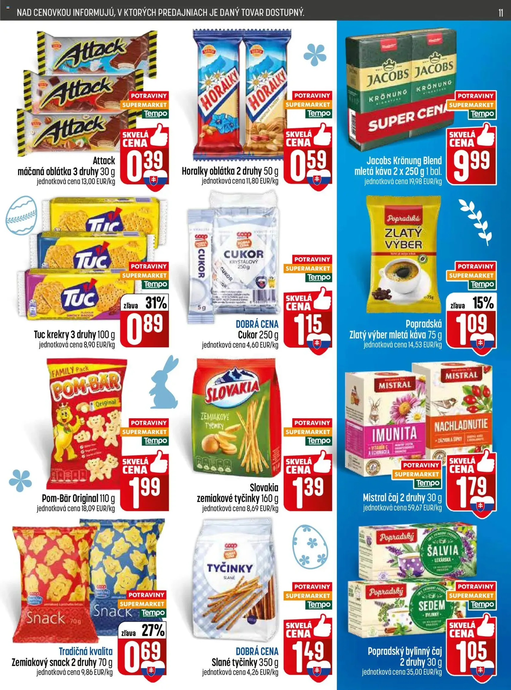 COOP Jednota leták - platný leták od 19.03.2026 strana 11 z 32