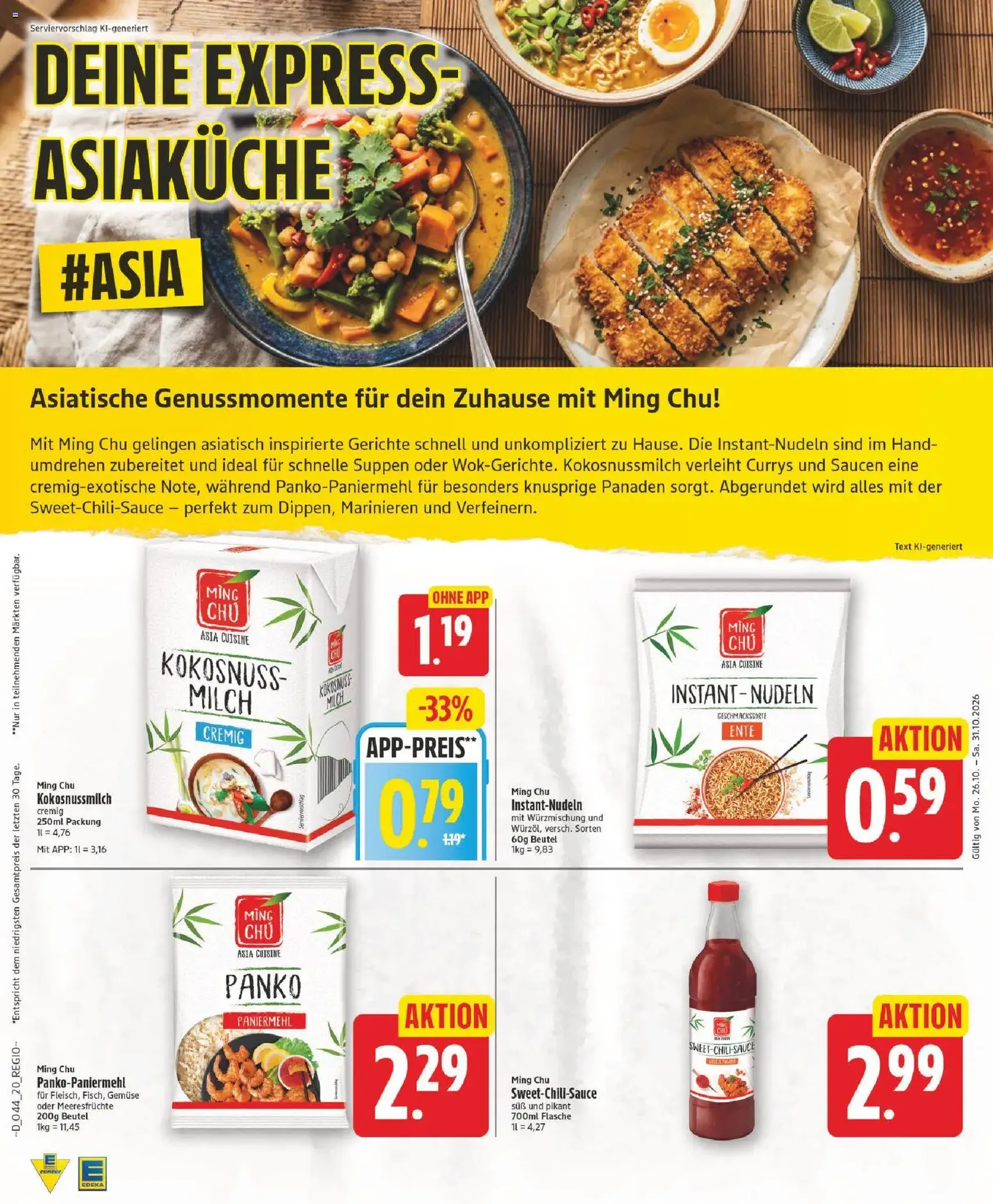 Edeka Prospekt - Gültiger Prospekt ab 26.10.2026, Seite 20 von insgesamt 29